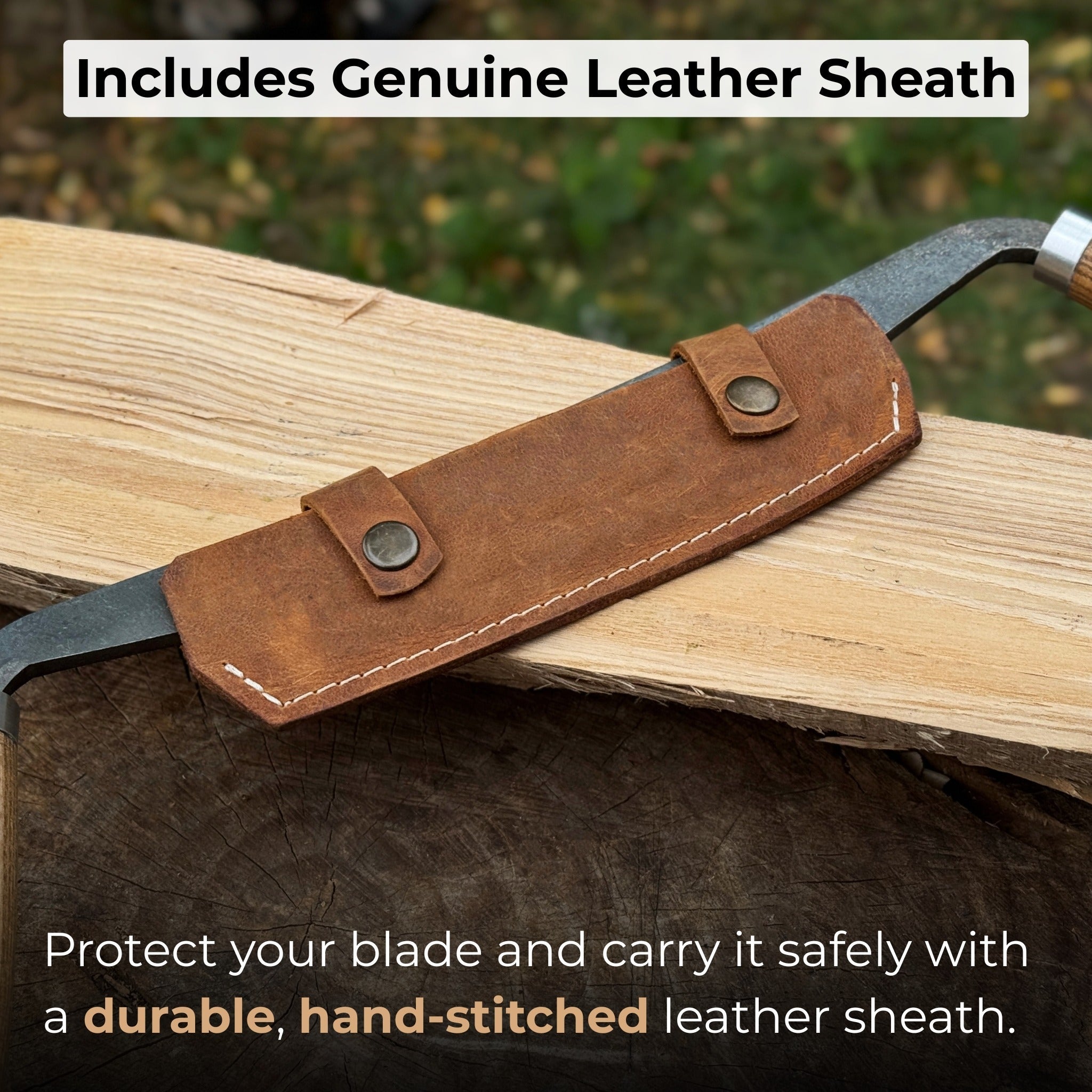 Curved Drawknife (Push/Pull), 14.5 cm (5.7 inches) - Randy's LLC