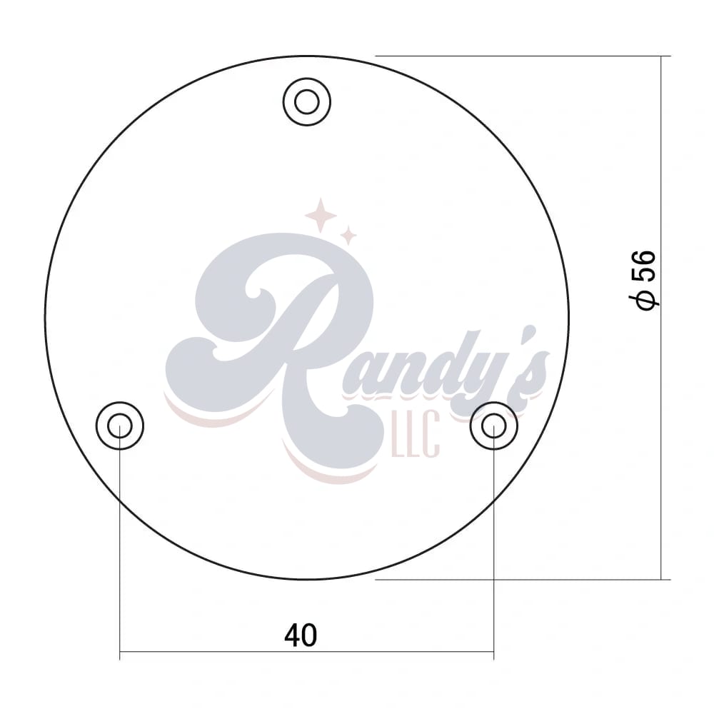 HOSCO P101I Round Control Cover (MIJ) Cream - Fits Gibson®