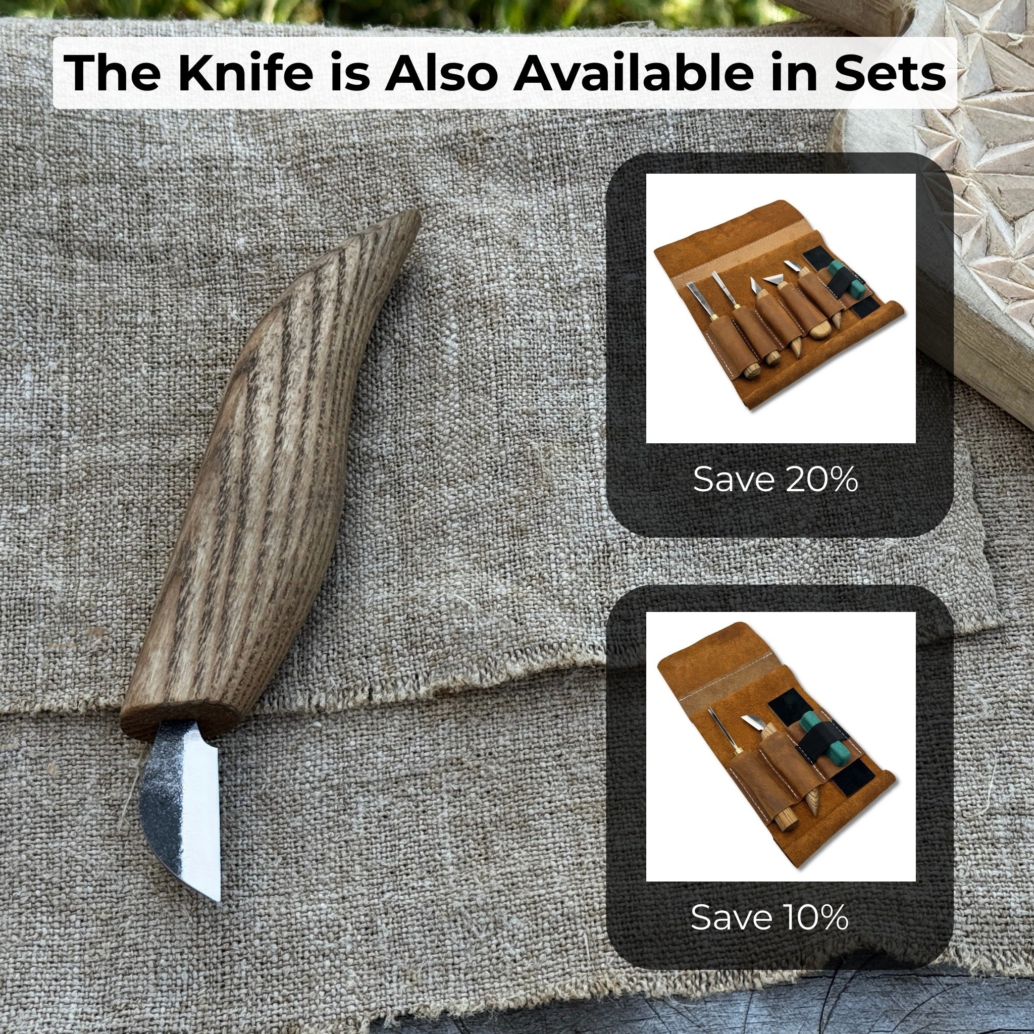 Detail Chip Carving Knife – Blade 3 cm (1.2 inches) - Randy's LLC