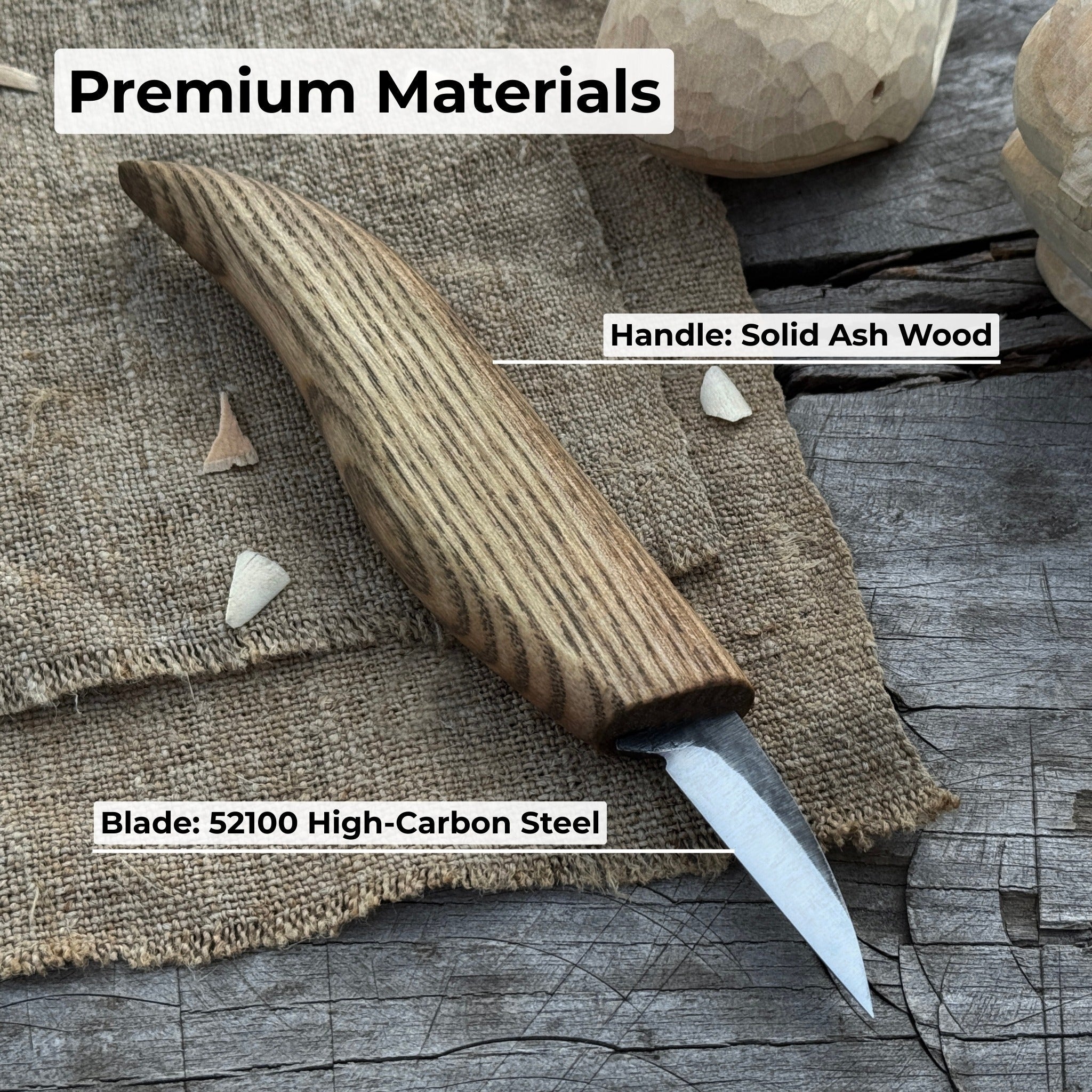 Detail Knife for Wood Carving, 4 cm (1.57 inches) - Randy's LLC