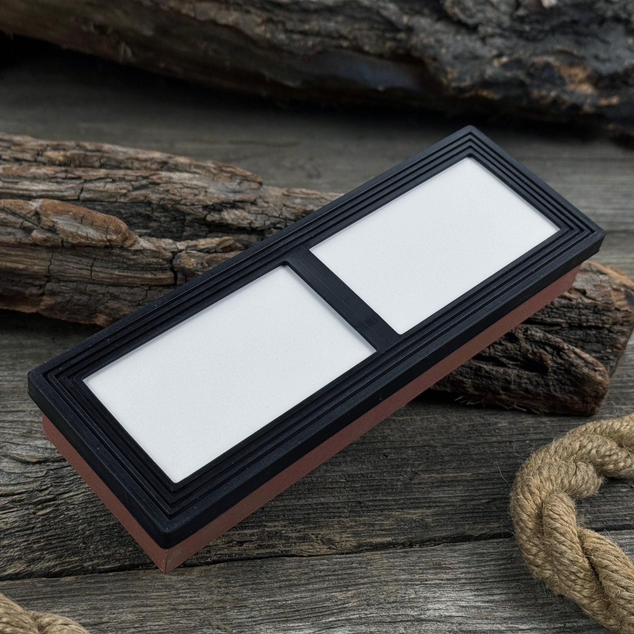 Double-Sided Sharpening Stone with Optional Wooden Stand – Grit #3000 / #8000 - Randy's LLC