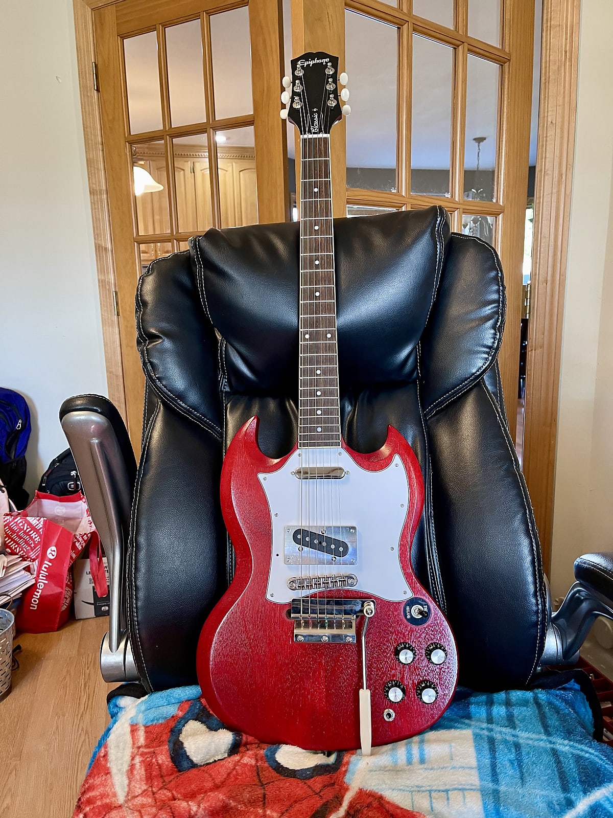 Epiphone SG w/ Advanced Plating Maestro Vibrato Vibrola