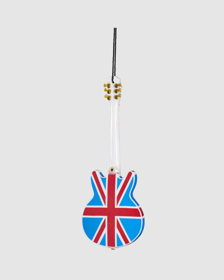 6" Gibson® Epiphone Union Jack Sheraton Guitar Holiday Ornament - Randy's LLC