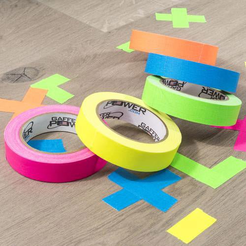 Gaffer Tape — Fluoro 5-Pack, 1" x 20yd - Randy's LLC