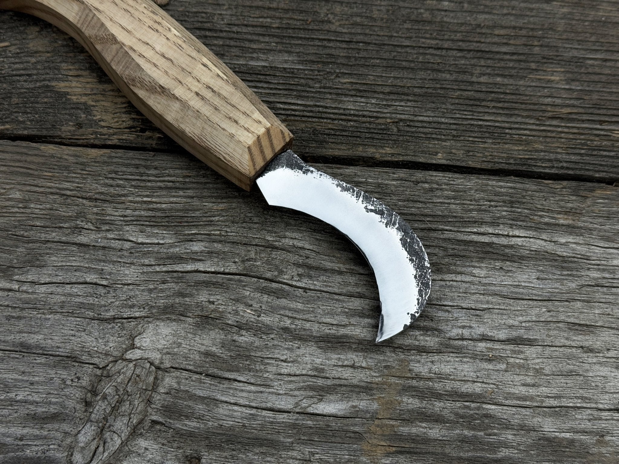 Forged Mushroom Knife with Brush, 6.5 cm (2.56 inches) - Randy's LLC