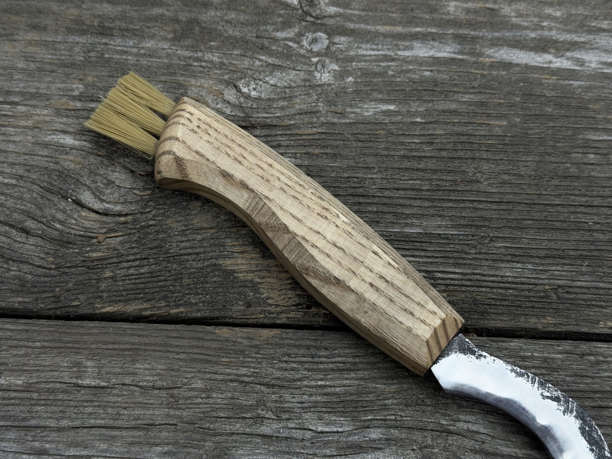 Forged Mushroom Knife with Brush, 6.5 cm (2.56 inches) - Randy's LLC
