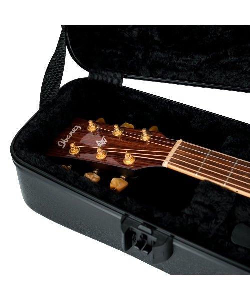 Gator Cases Molded Flight Case for Acoustic Dreadnought Guitars with TSA Approved Locking Latch; (GTSA-GTRDread) - Randy's LLC