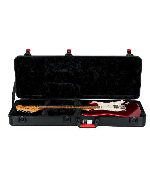 Gator Cases Molded Flight Case for Strat/Tele Style Electric Guitars with TSA Approved Locking Latch (GTSA-GTRELEC) - Randy's LLC