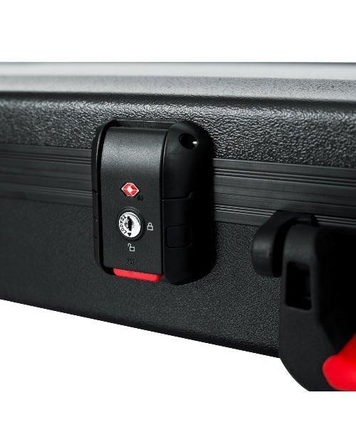 Gator Cases Molded Flight Case for Strat/Tele Style Electric Guitars with TSA Approved Locking Latch (GTSA-GTRELEC) - Randy's LLC