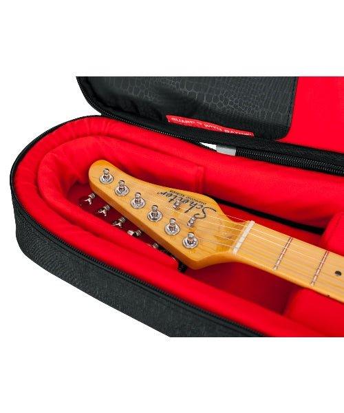 GT-ELECTRIC-BLK Transit Series Adjustable Electric Guitar Backpack Bag for Gibson® - Randy's LLC