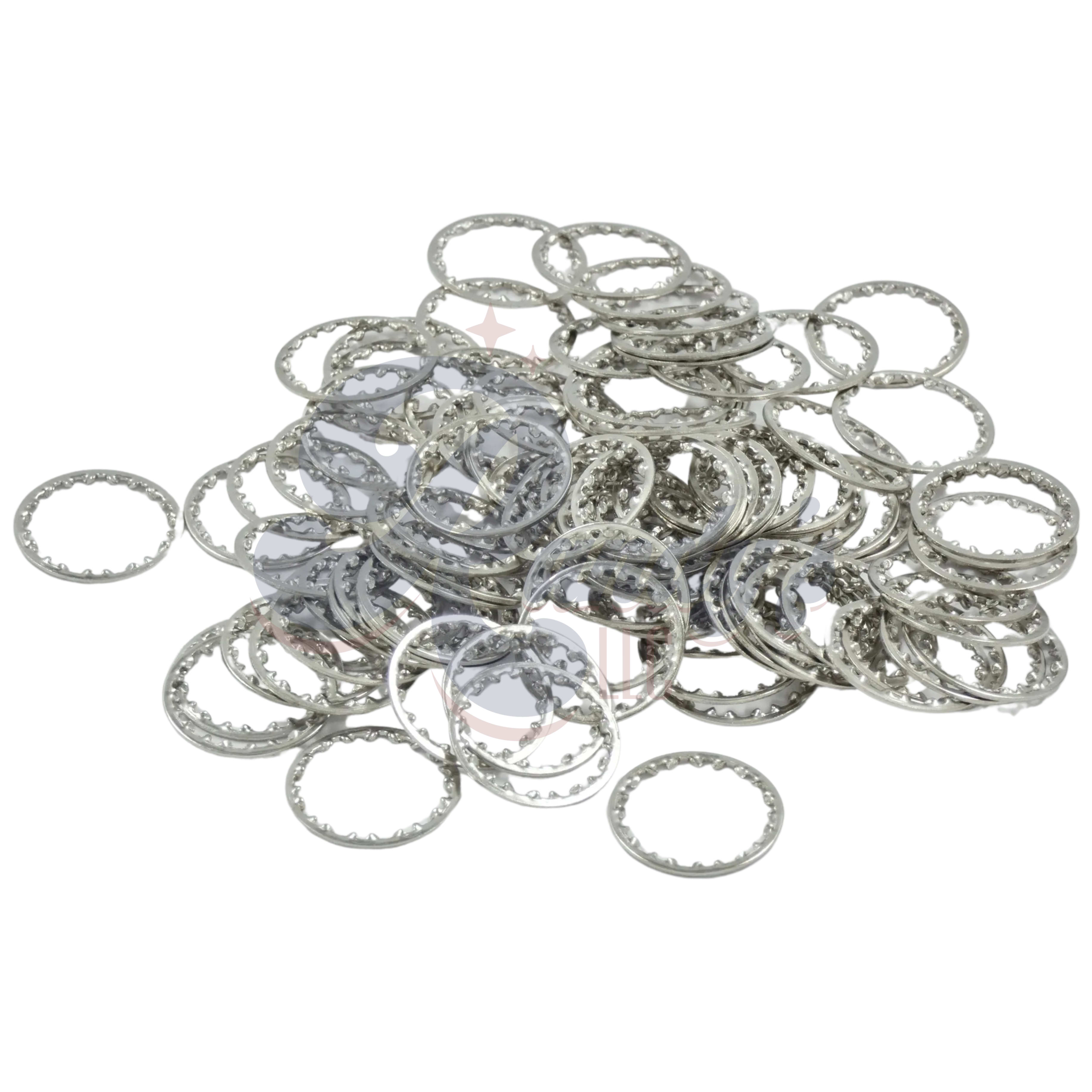 Switchcraft Acoustic End Pin / Strap Button Input Jack Locking Washers (4-Pack) - Fits Gibson® - Randy's LLC