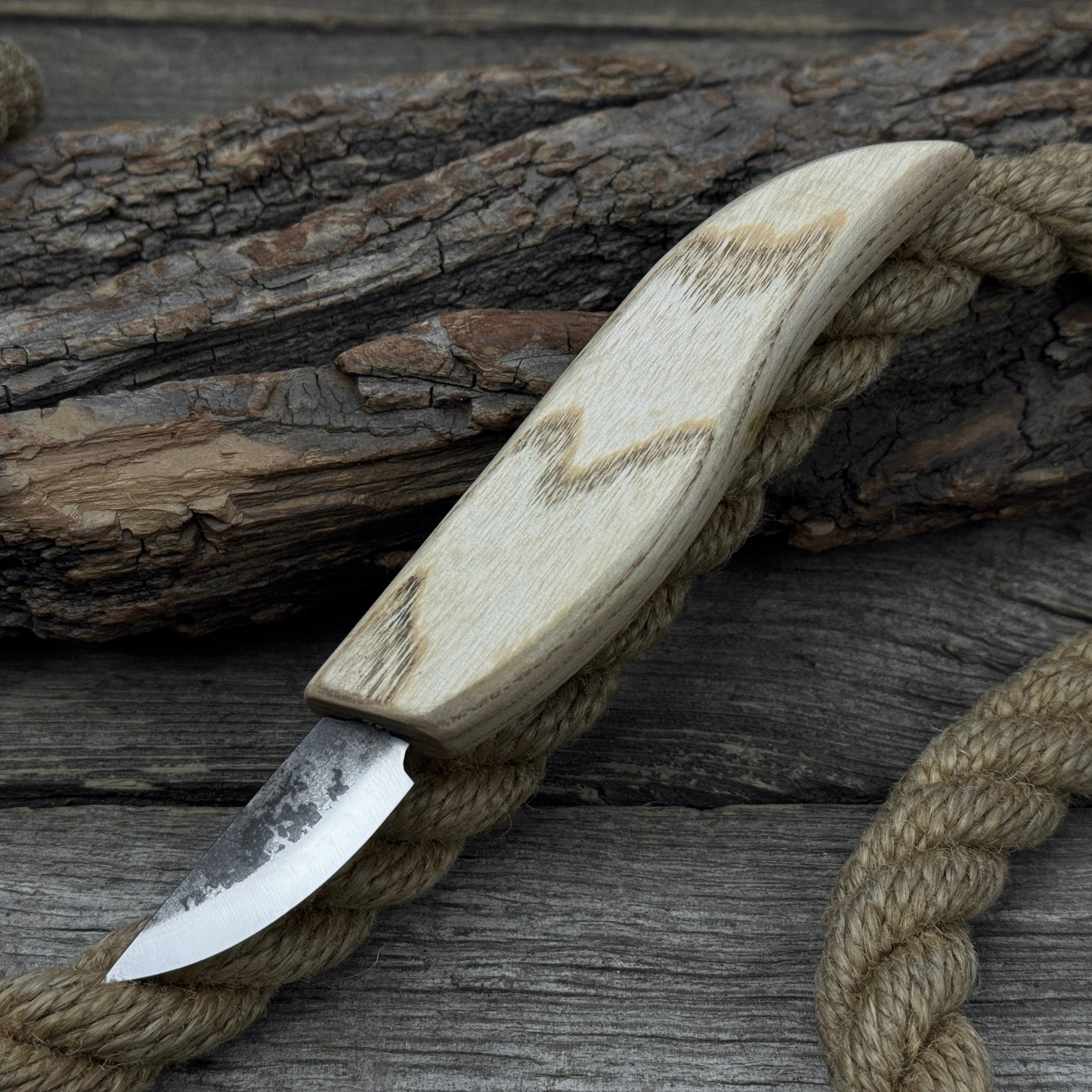 Hand-Forged Carving Knife, 4.5 cm (1.77 inches) - Randy's LLC