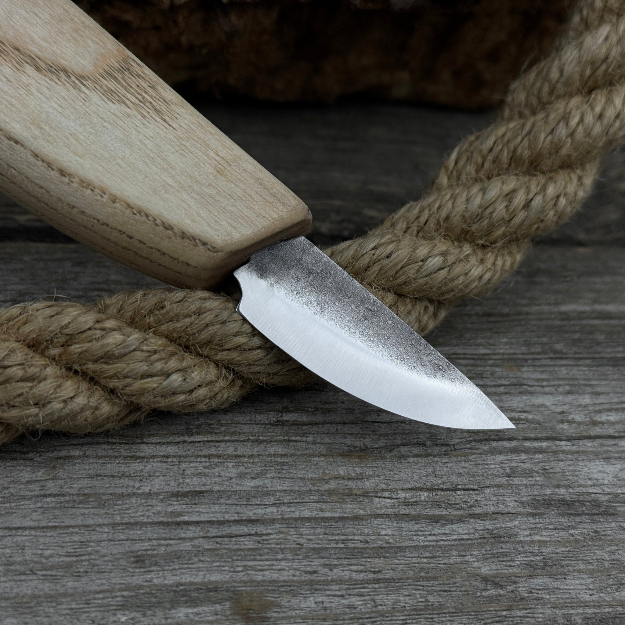 Hand-Forged Carving Knife, 4.5 cm (1.77 inches) - Randy's LLC