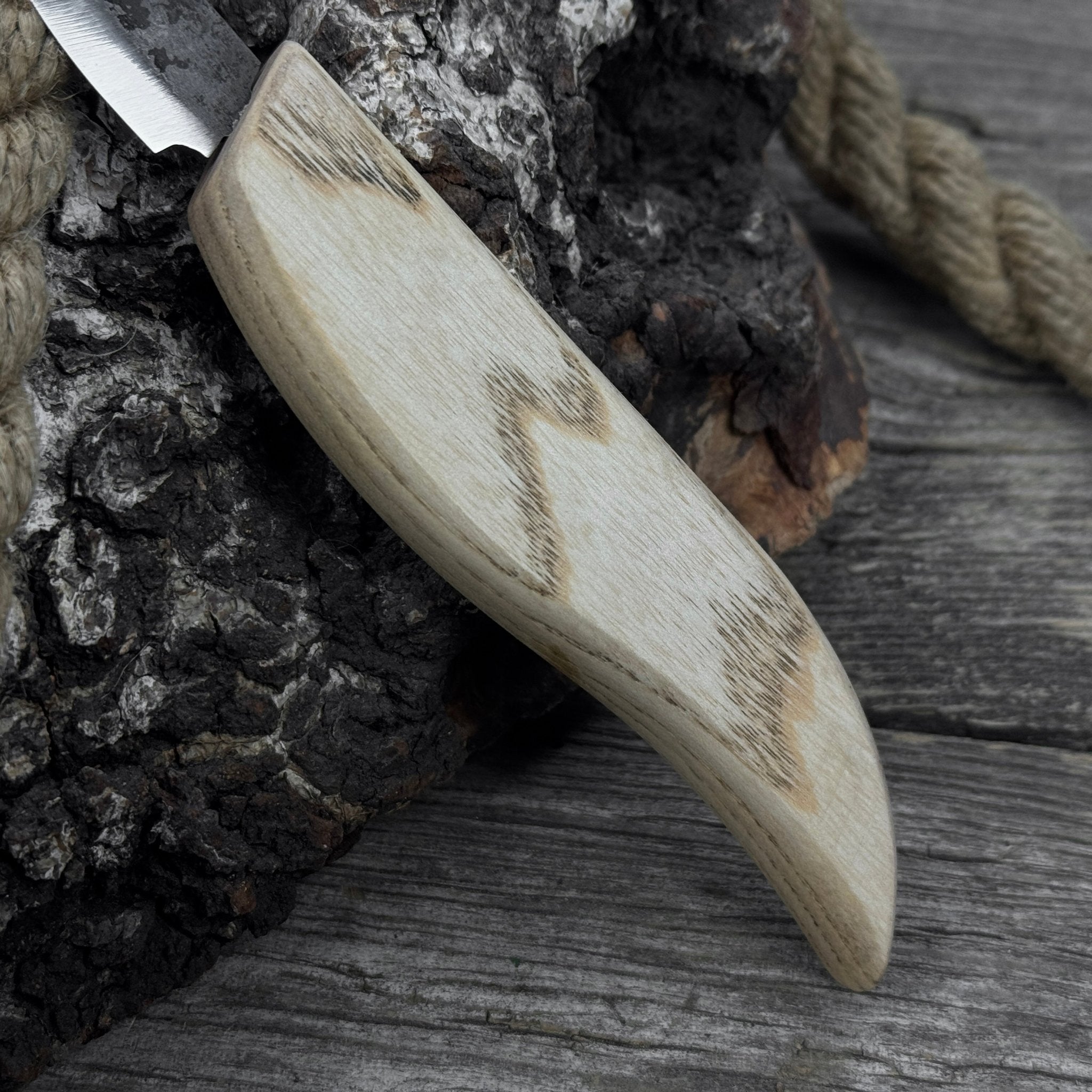 Hand-Forged Carving Knife, 4.5 cm (1.77 inches) - Randy's LLC