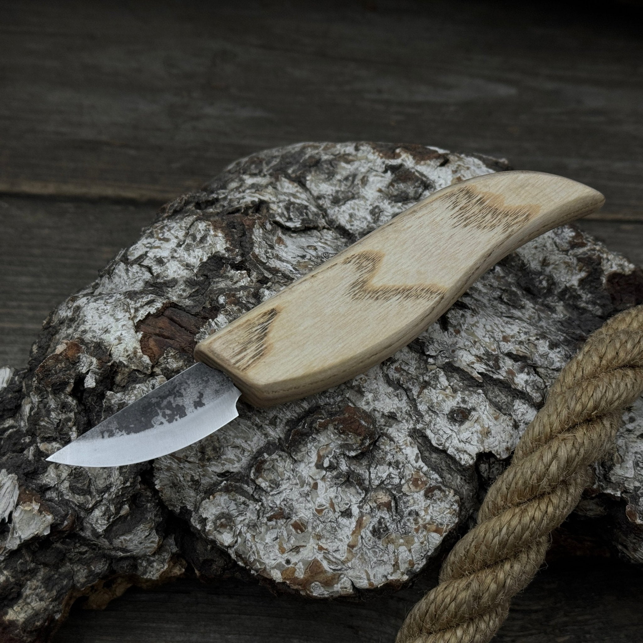 Hand-Forged Carving Knife, 4.5 cm (1.77 inches) - Randy's LLC