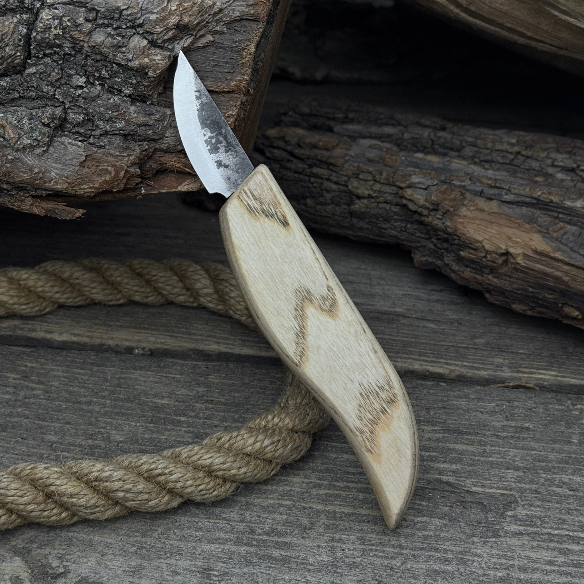 Hand-Forged Carving Knife, 4.5 cm (1.77 inches) - Randy's LLC