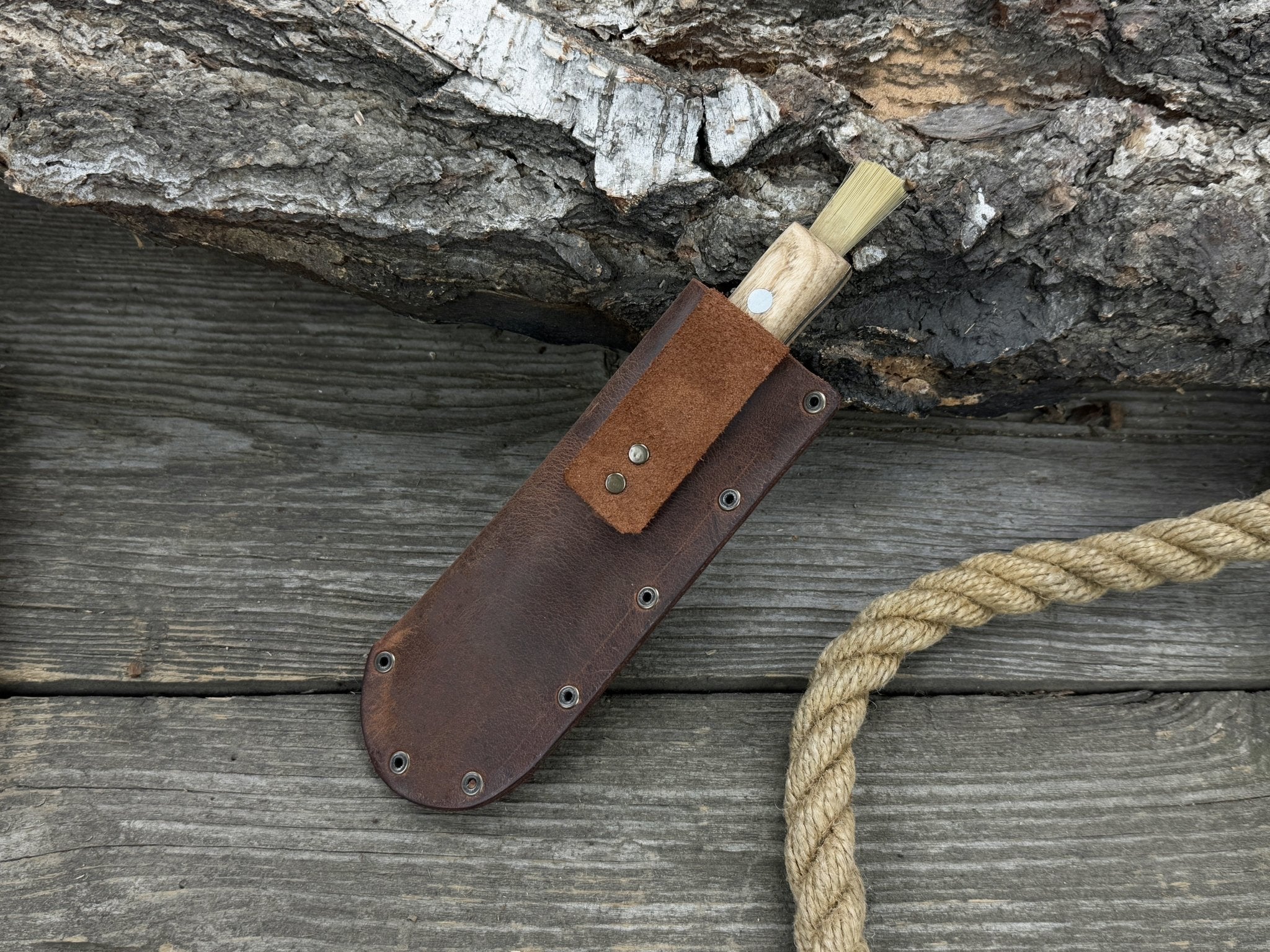Hand-Forged Knife for Mushroom Foraging, 8 cm (3.15 inches) - Randy's LLC