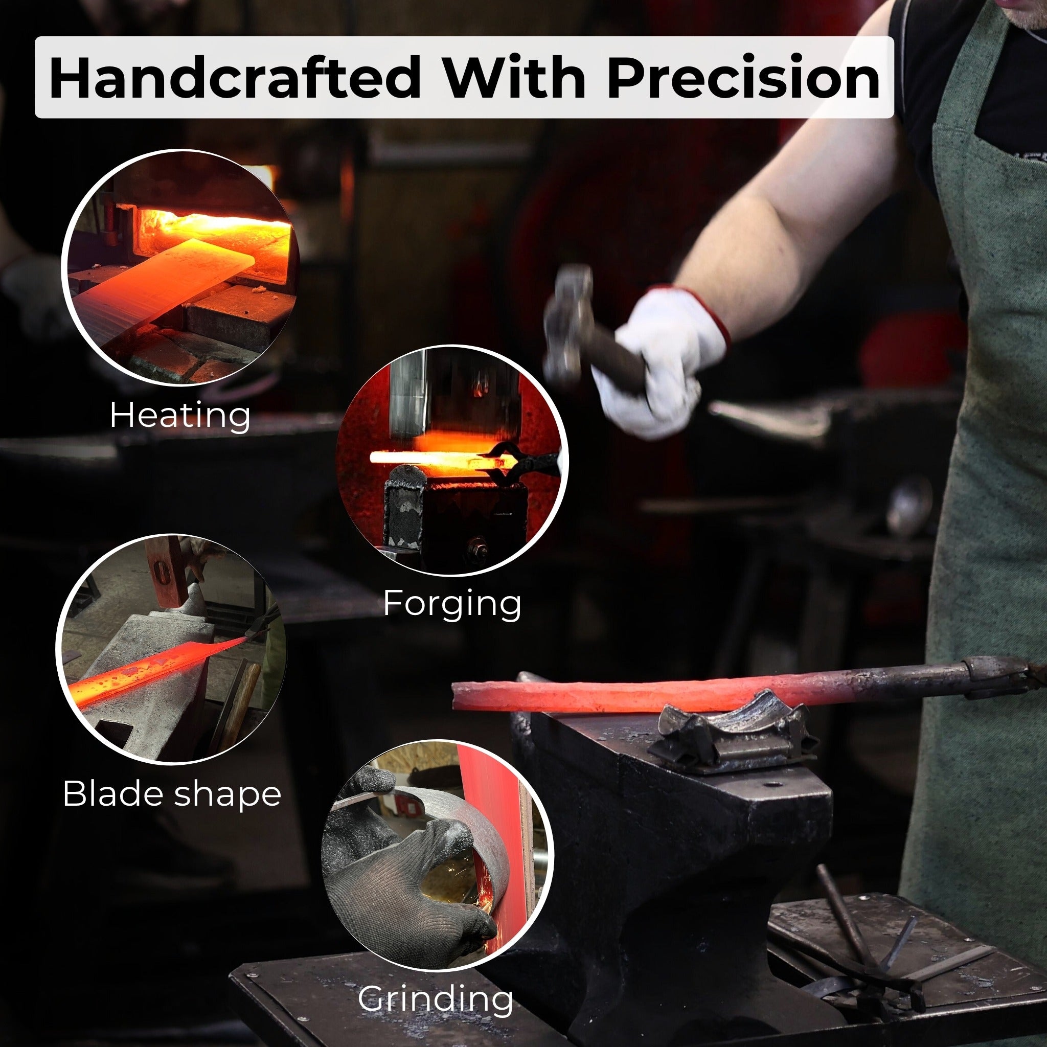 Inshave (Half-Rounded Drawknife), 9.5 cm (3.7 inches) - Randy's LLC