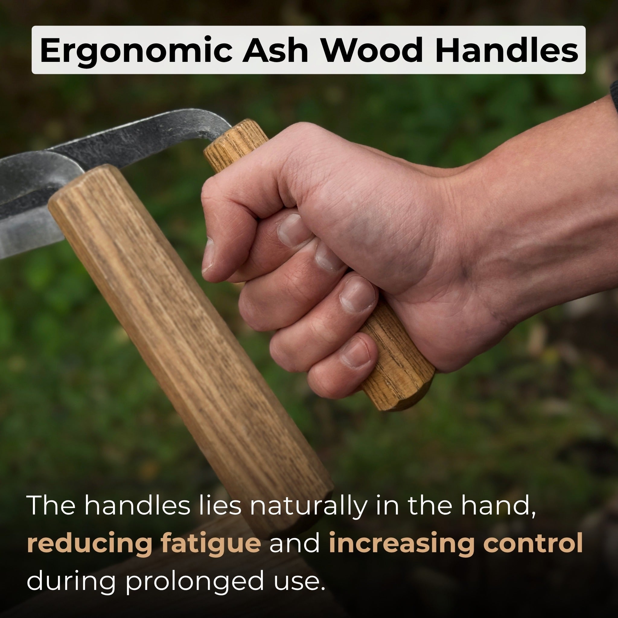 Inshave (Half-Rounded Drawknife), 9.5 cm (3.7 inches) - Randy's LLC