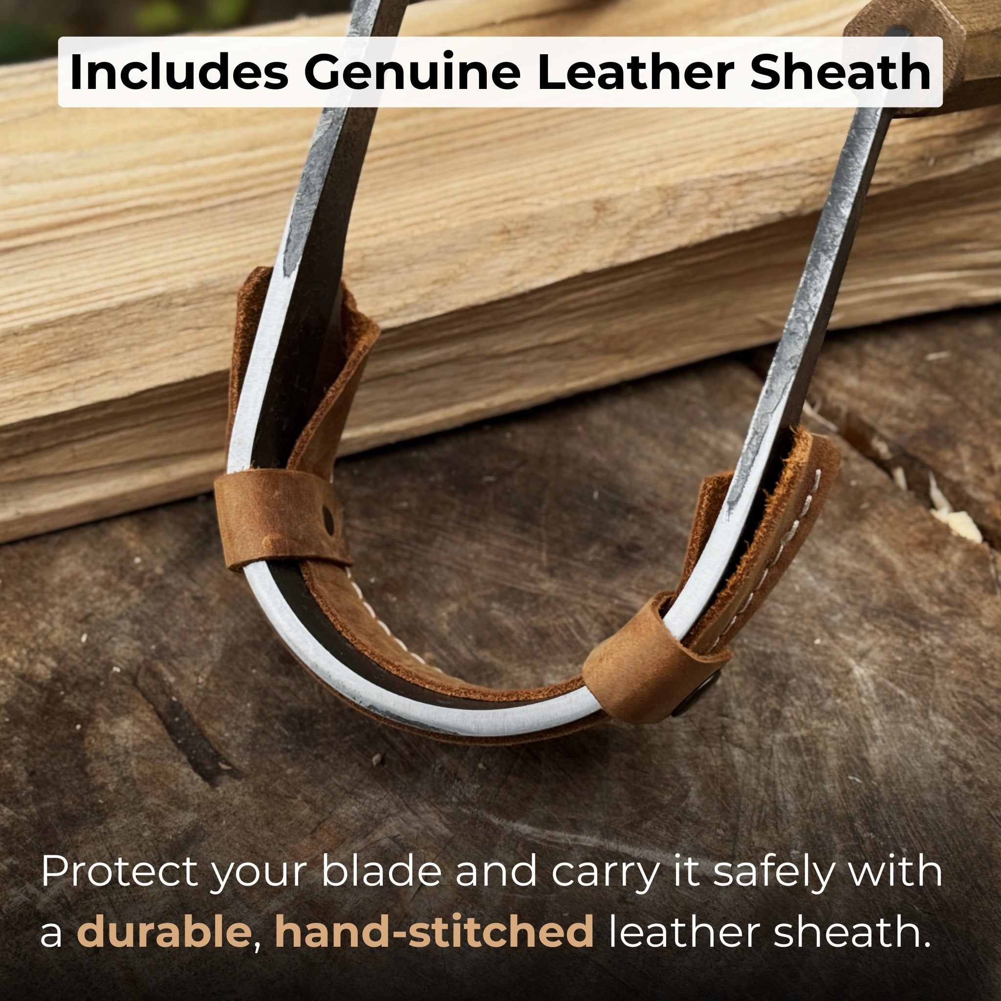 Inshave (Half-Rounded Drawknife), 9.5 cm (3.7 inches) - Randy's LLC