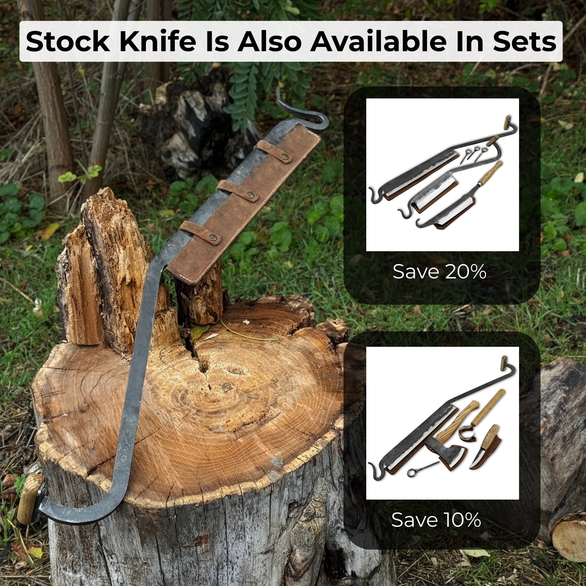 Large Stock Knife - Cloggers Knife - Randy's LLC
