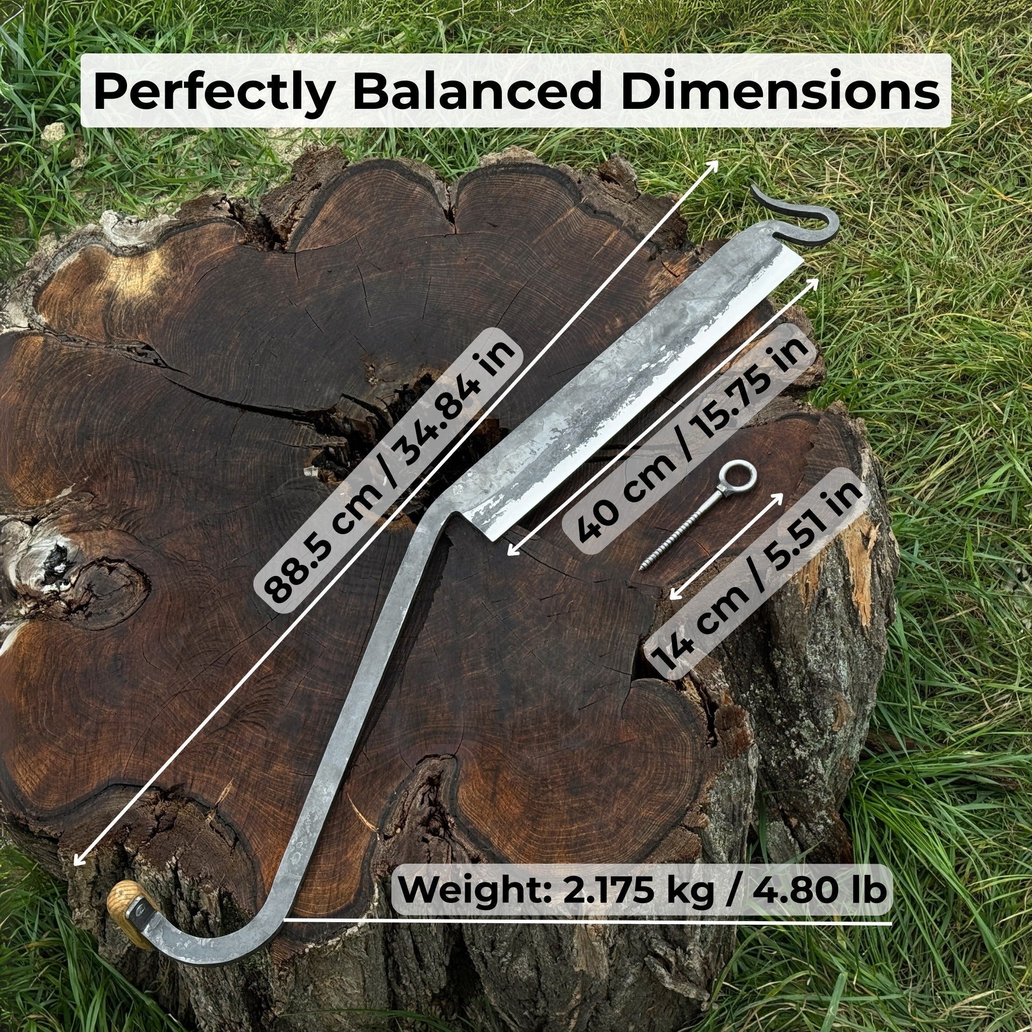 Large Stock Knife - Cloggers Knife - Randy's LLC