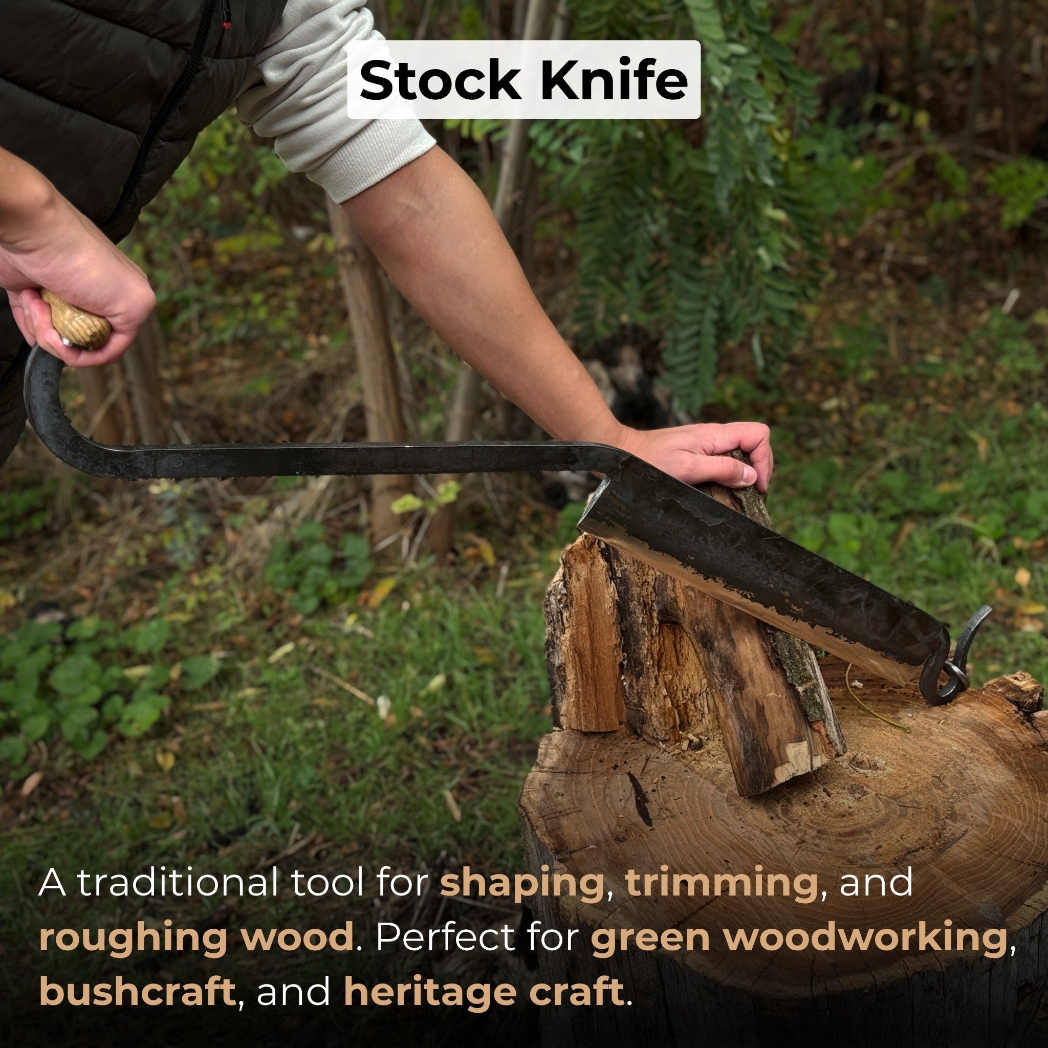 Large Stock Knife - Cloggers Knife - Randy's LLC