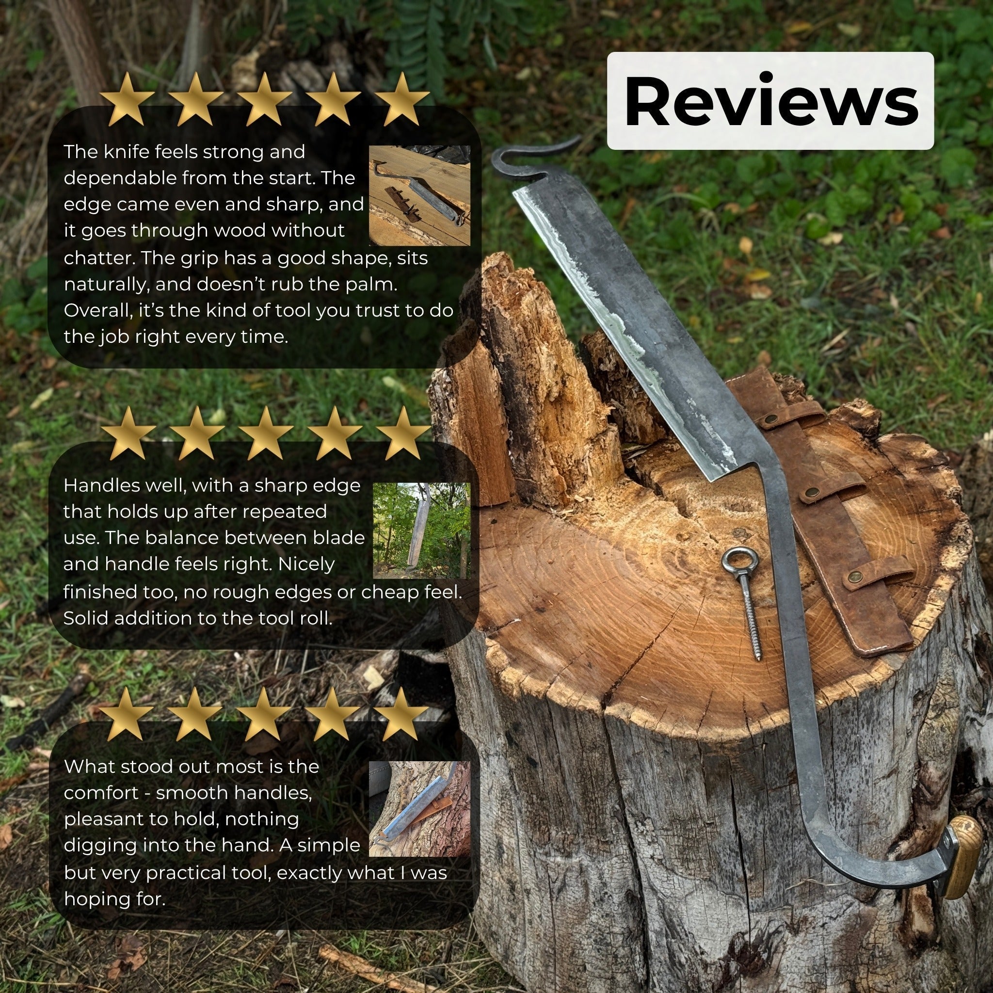 Large Stock Knife - Cloggers Knife - Randy's LLC