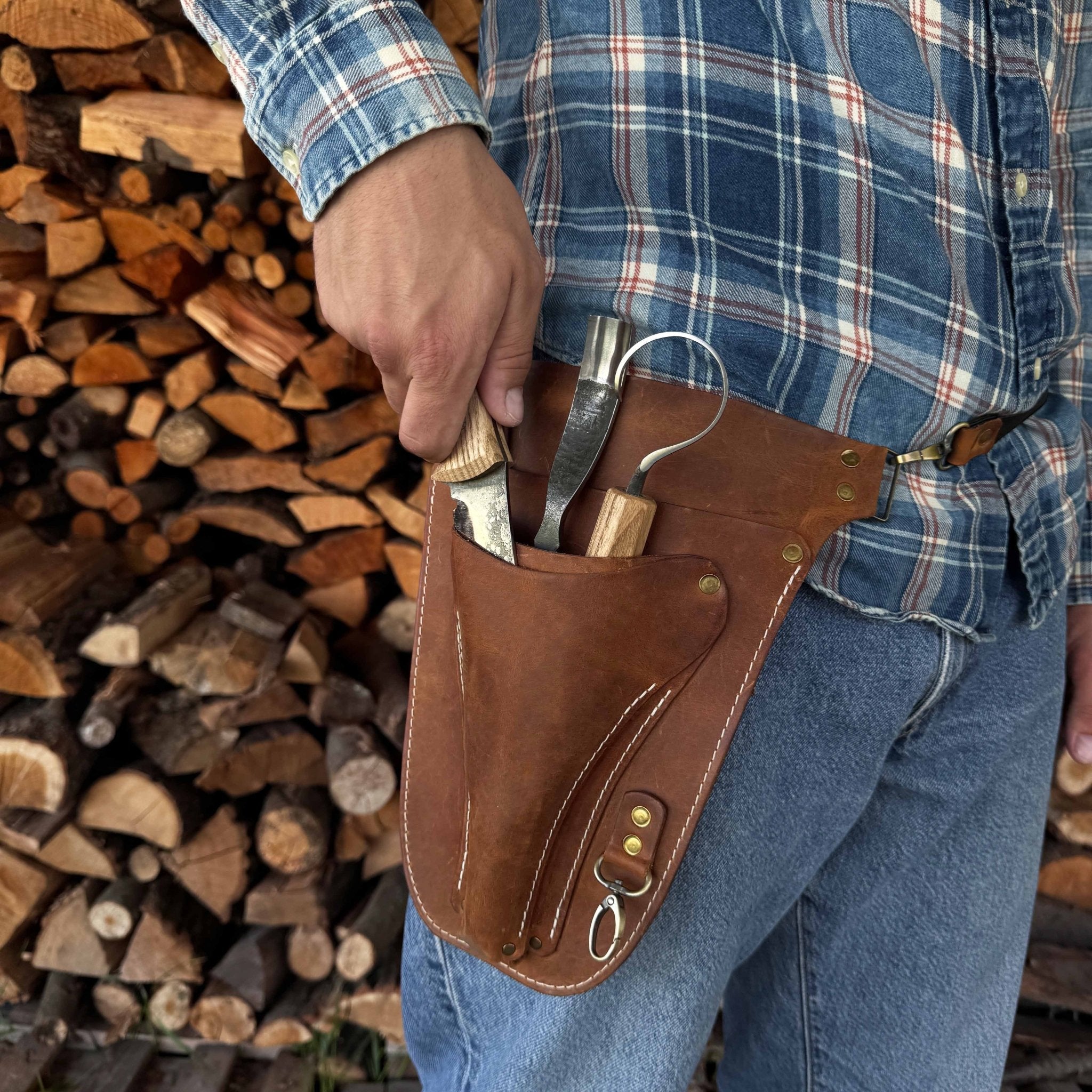 Leather Belt Tool Pouch - Randy's LLC