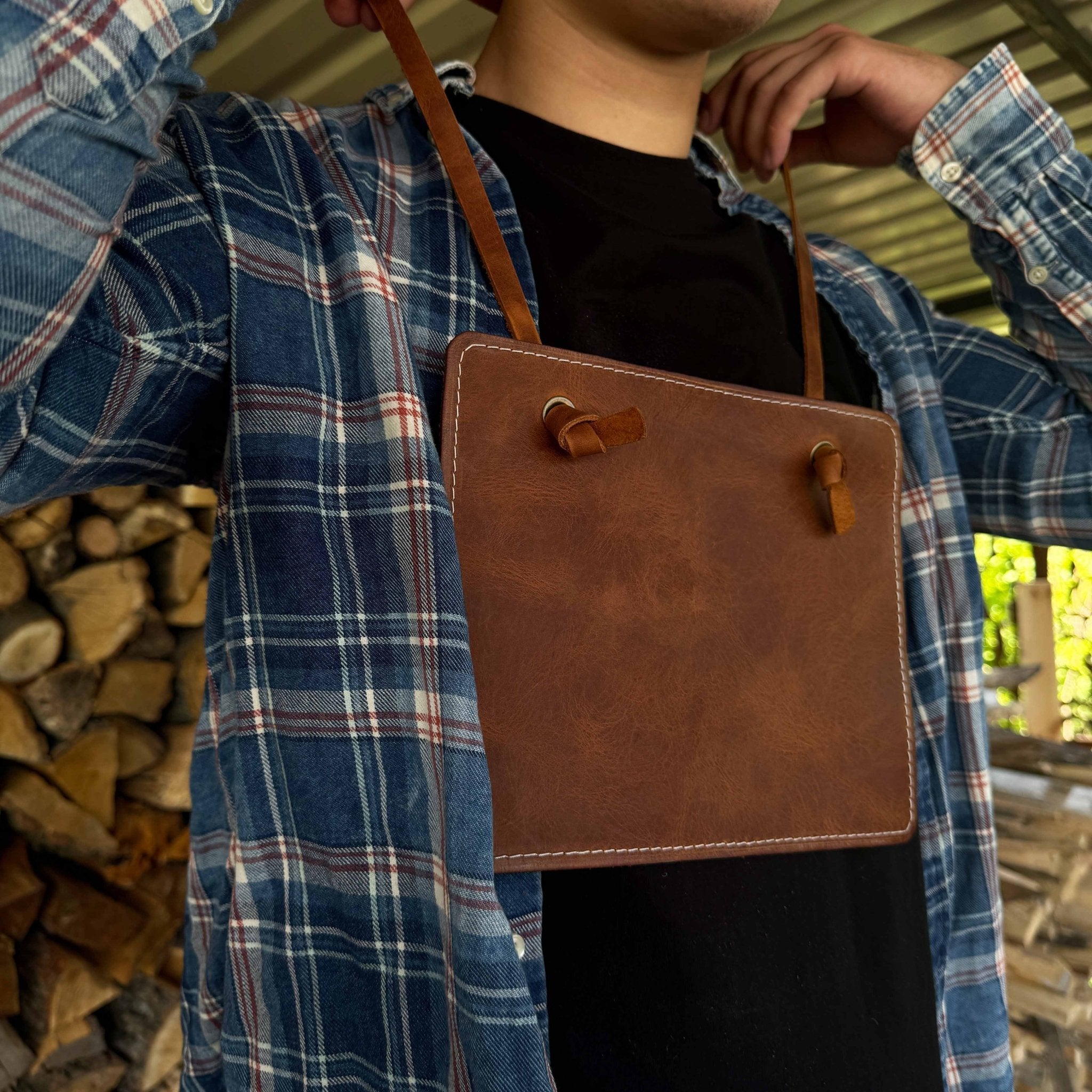 Leather Breast Plate with Belt - Randy's LLC