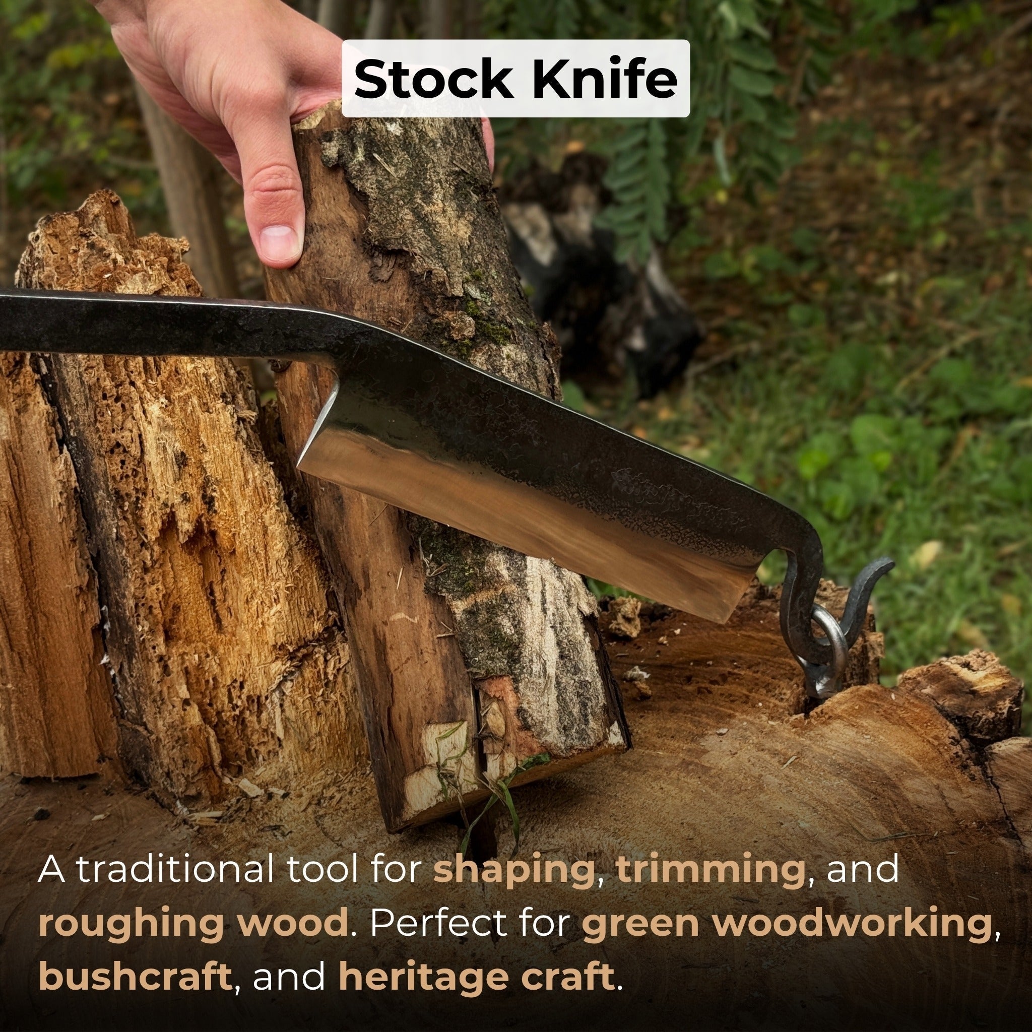 Medium Stock Knife - Cloggers knife - Randy's LLC