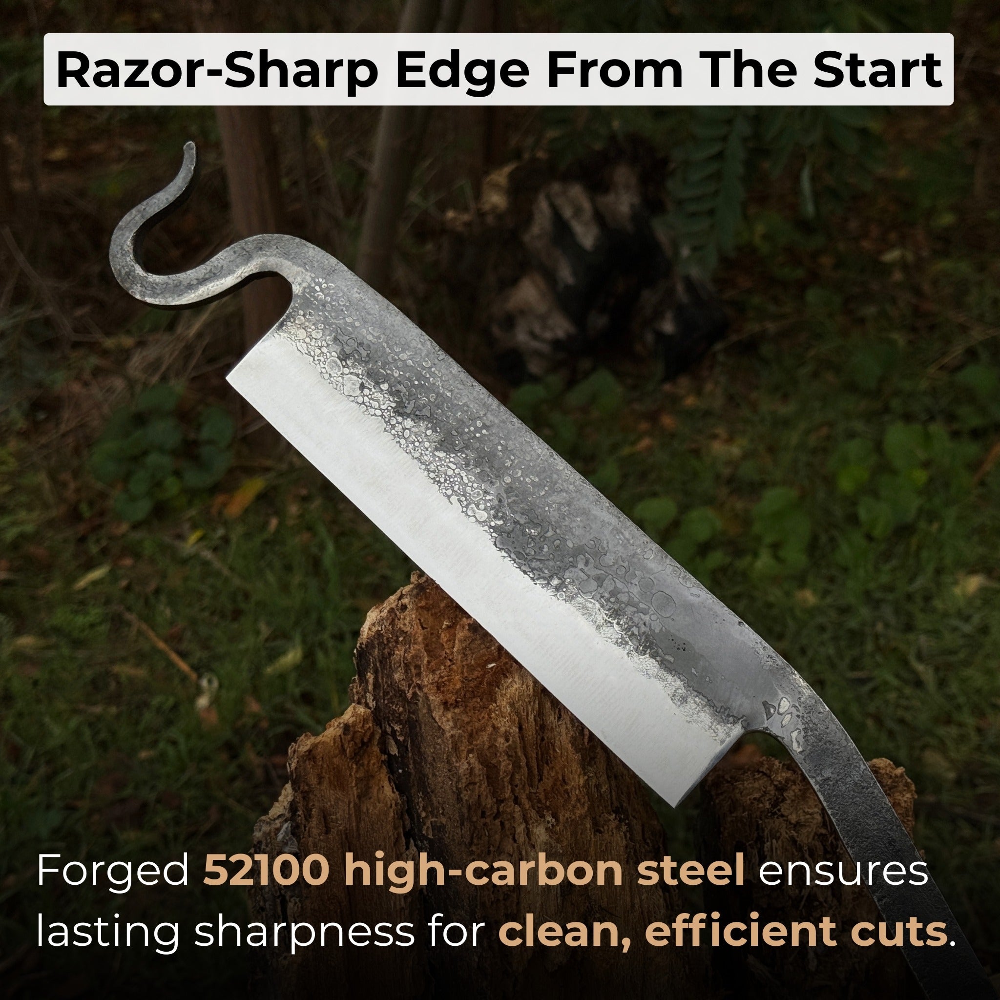 Medium Stock Knife - Cloggers knife - Randy's LLC