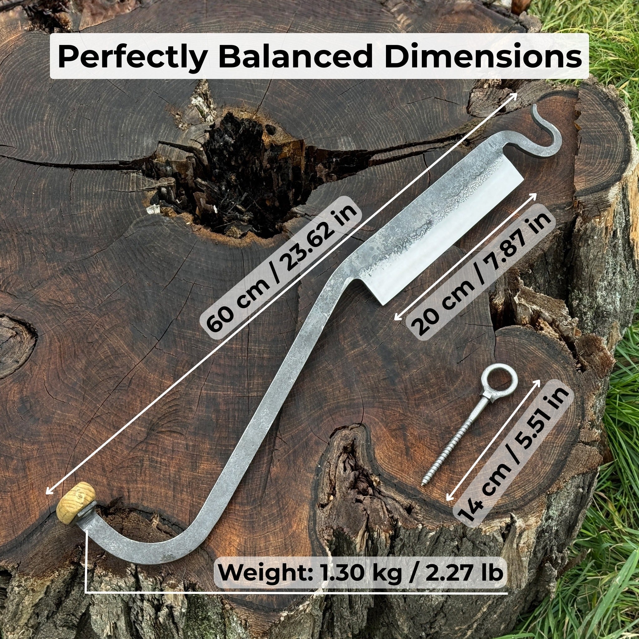 Medium Stock Knife - Cloggers knife - Randy's LLC