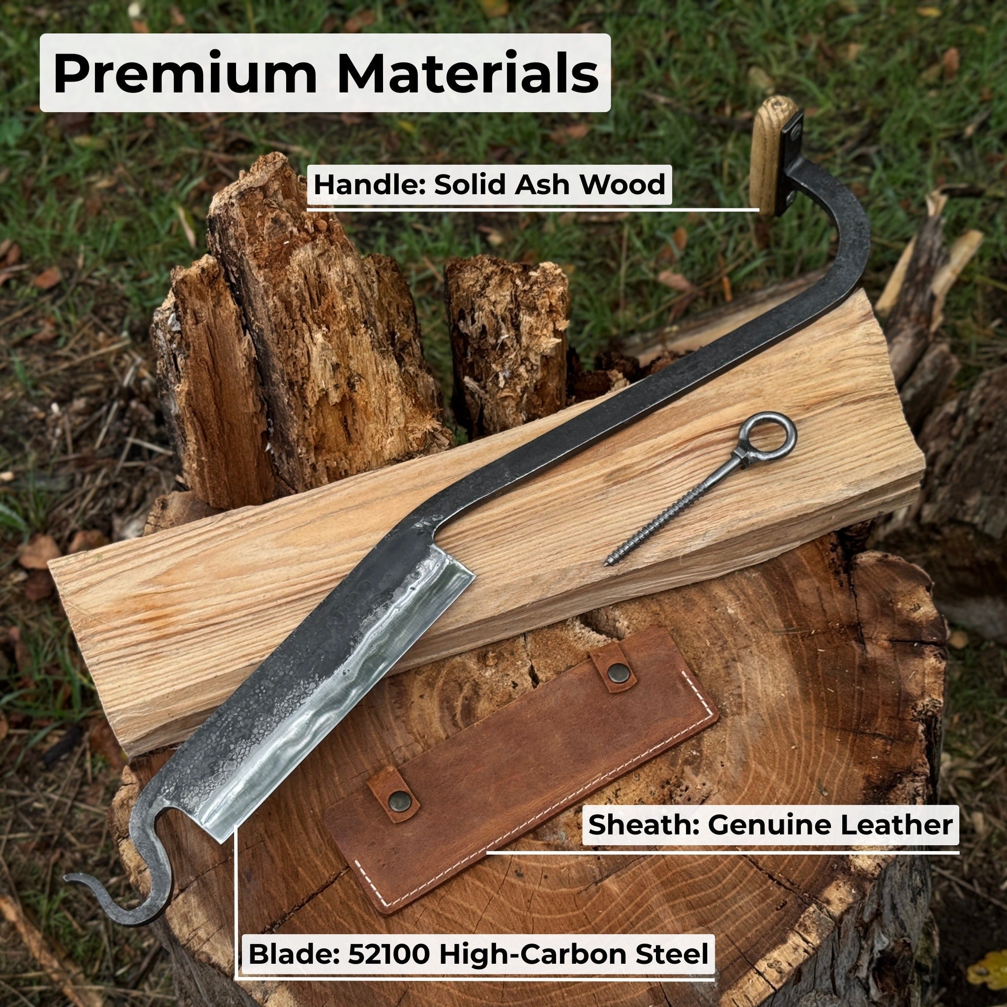 Medium Stock Knife - Cloggers knife - Randy's LLC