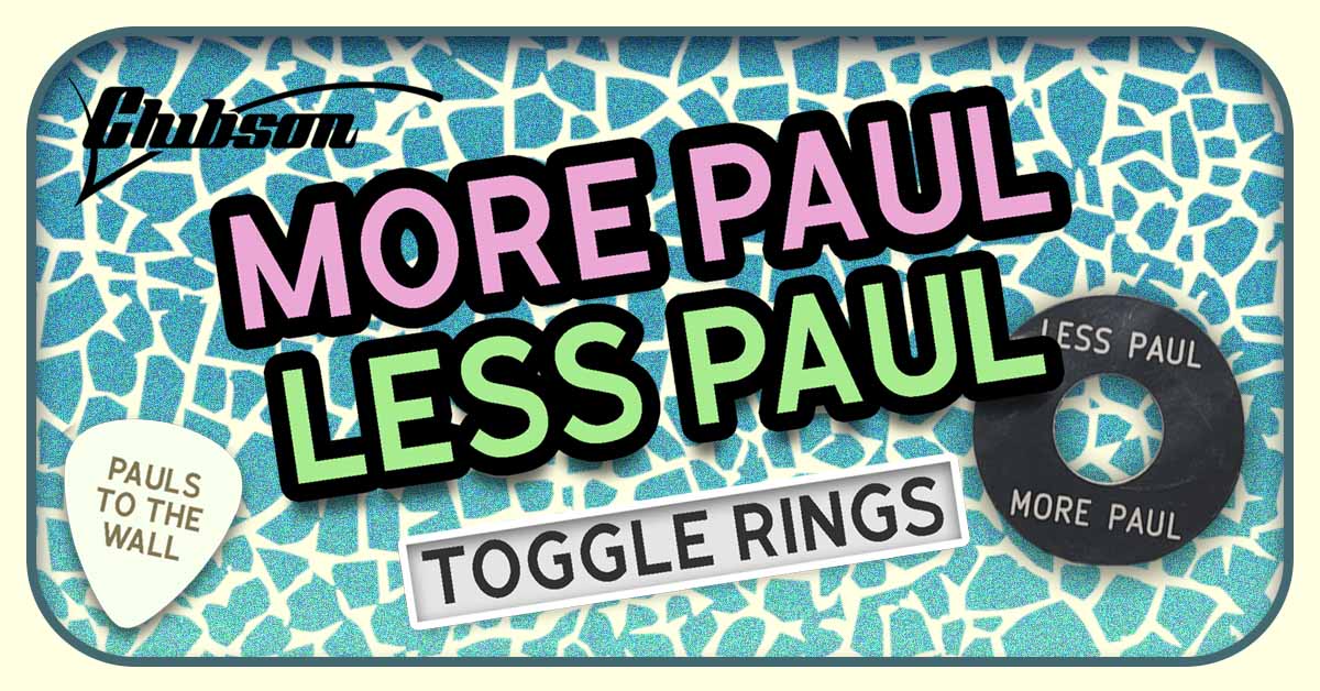 More Paul Less Paul Toggle Ring - Randy's LLC