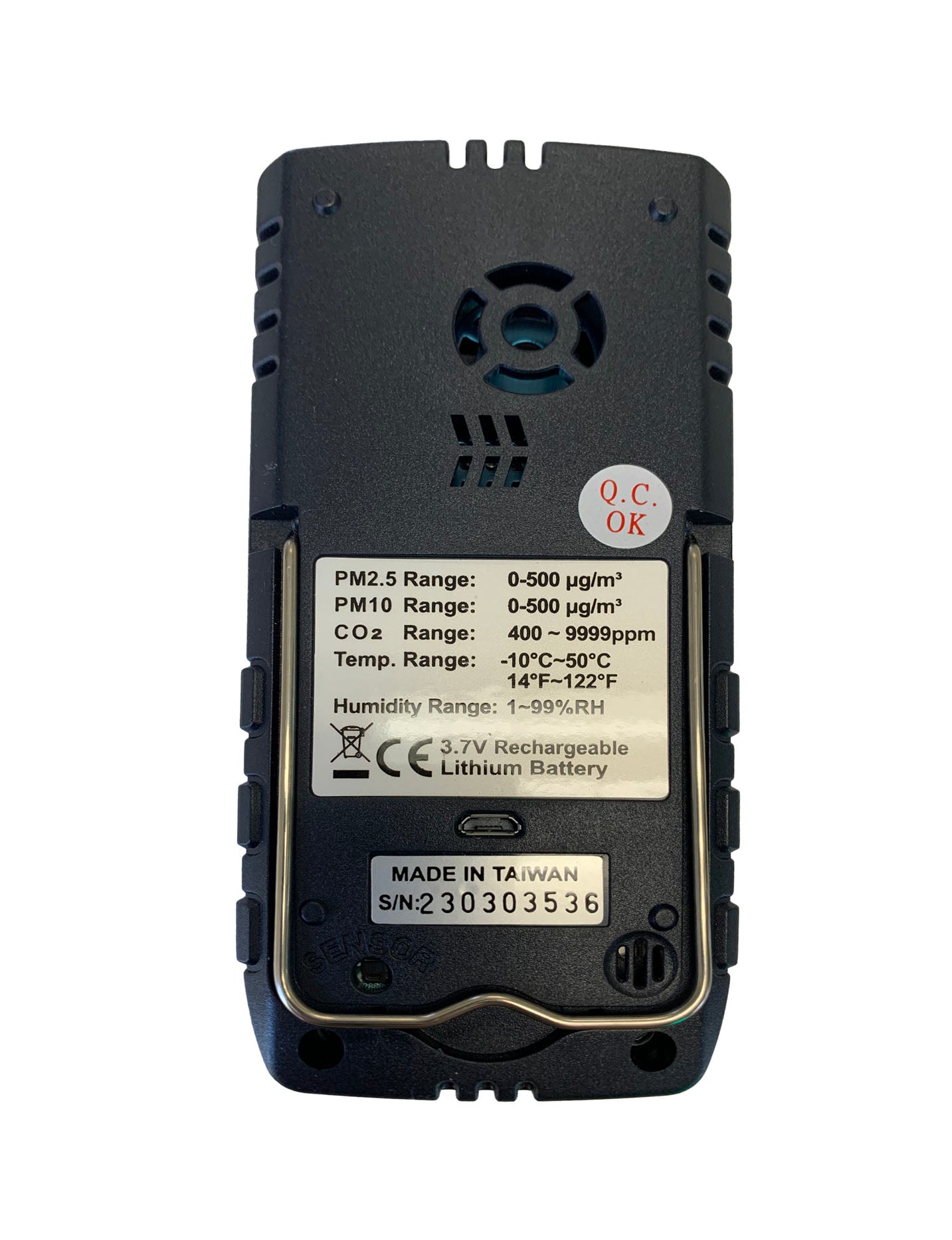 Digital Handheld Hygrometer & Thermometer w/ IAQ Monitor - Randy's LLC