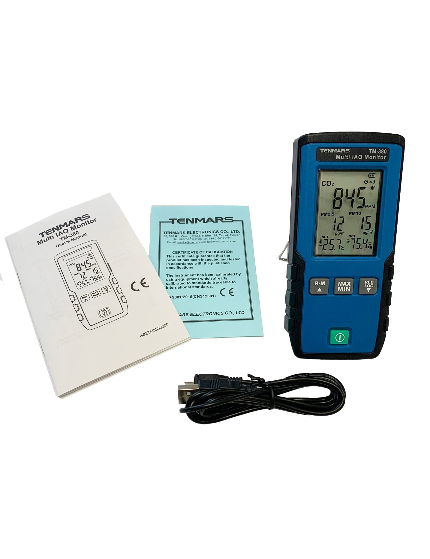 Digital Handheld Hygrometer & Thermometer w/ IAQ Monitor - Randy's LLC