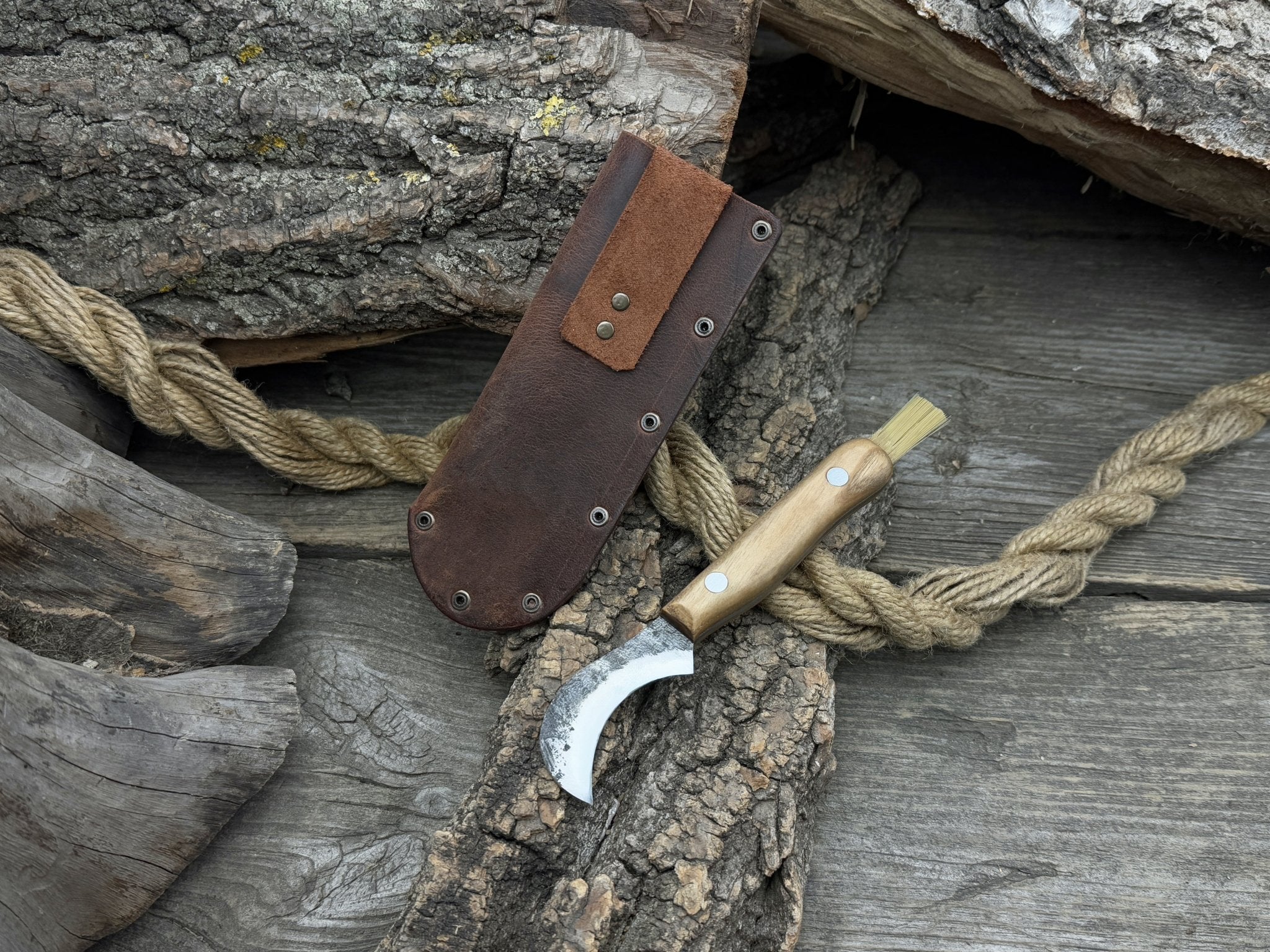 Mushroom Knife for Forest Walks, 6 cm (2.36 inches) - Randy's LLC