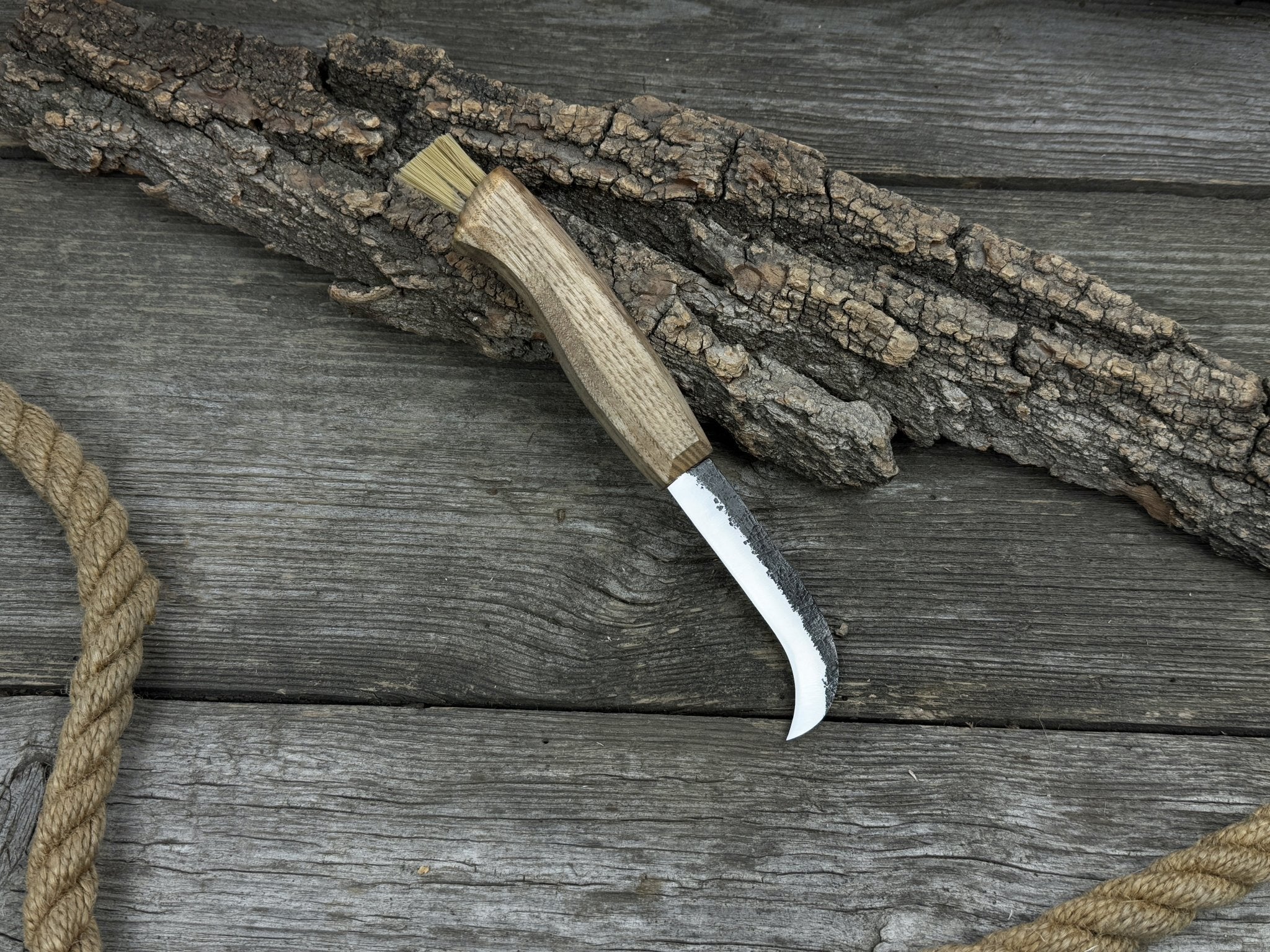 Mushroom Knife with Brush For Harvesting, 7.5 cm (2.95 inches) - Randy's LLC
