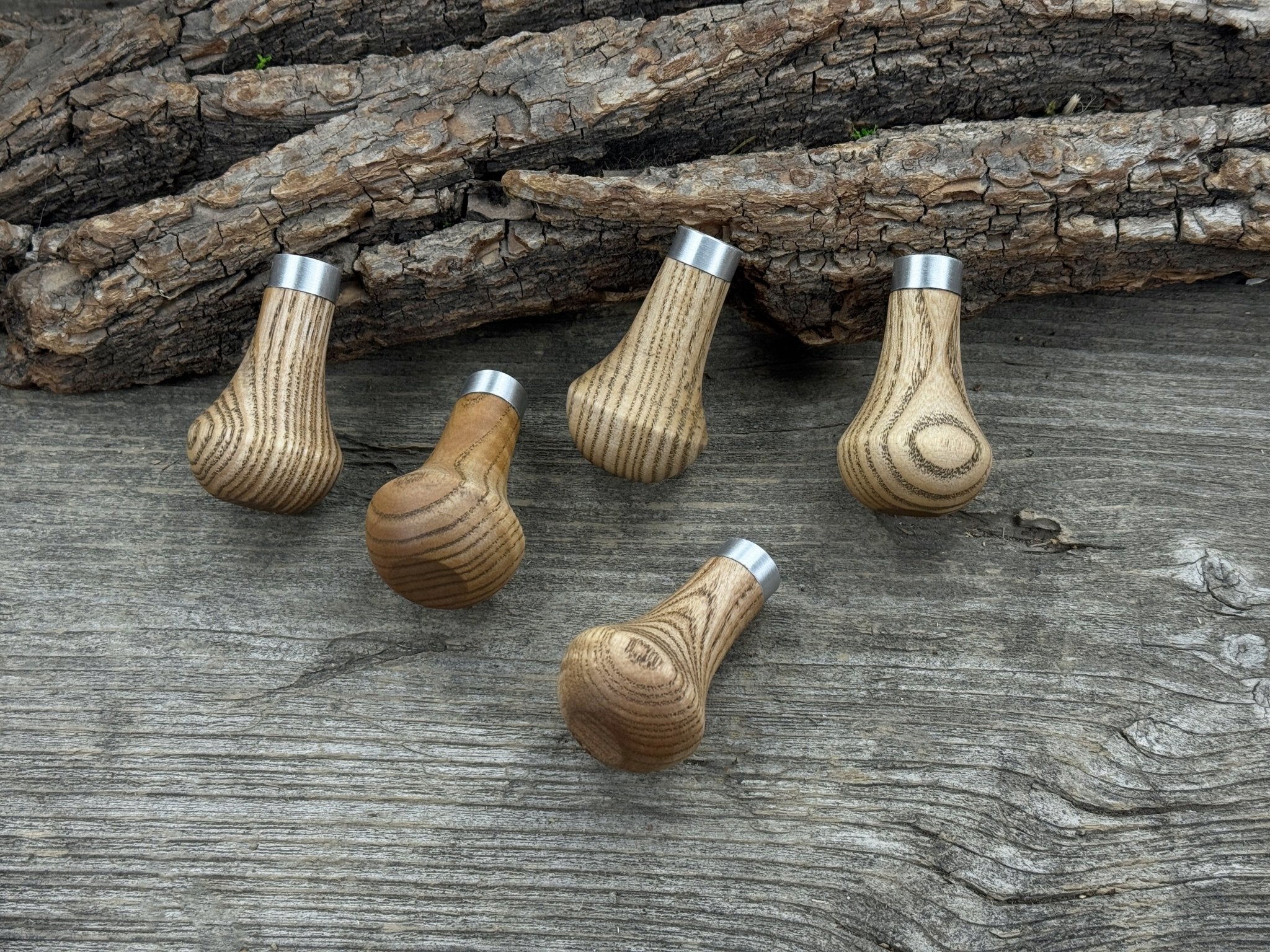 Palm Grip Handles for Wood Carving Tools (Set of 5), 6 cm (2.36 in) - Randy's LLC