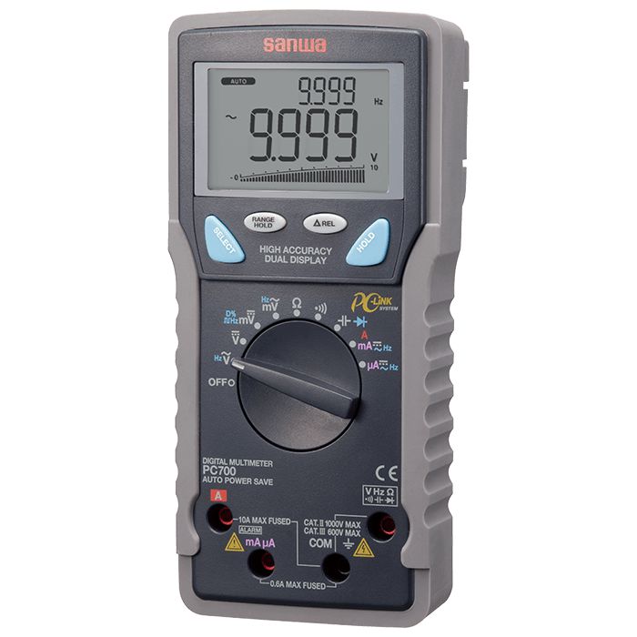 PC700 Digital Multimeter Dual Display w/ PC Link - 0.06% Accuracy - Randy's LLC