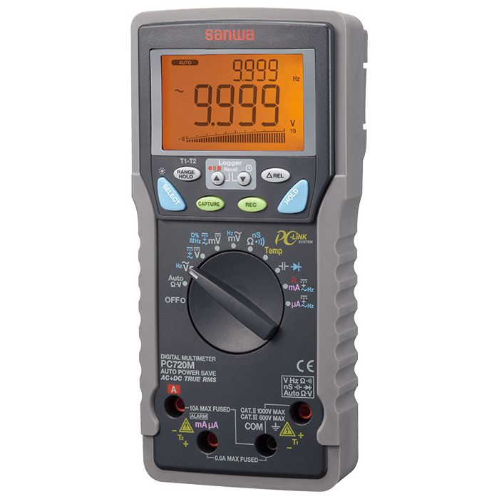 PC720M Digital Multimeter w/ True RMS + Datalogging & PC Link - Randy's LLC