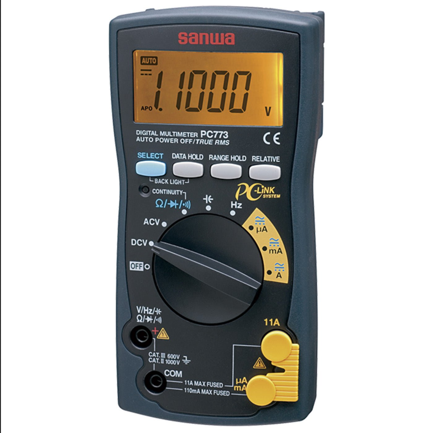 PC773 Digital Multimeter w/ True RMS & PC Link - Randy's LLC