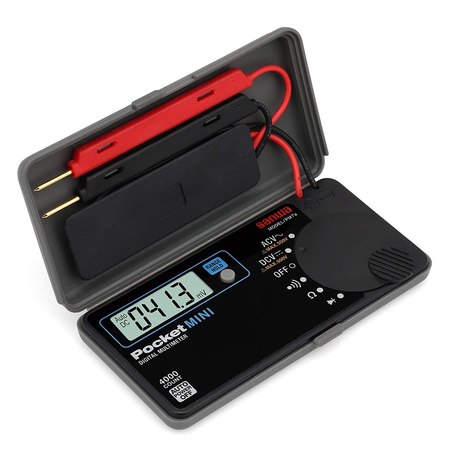 PM7a Pocket Size Digital Multimeter w/ Built-In Case - Randy's LLC