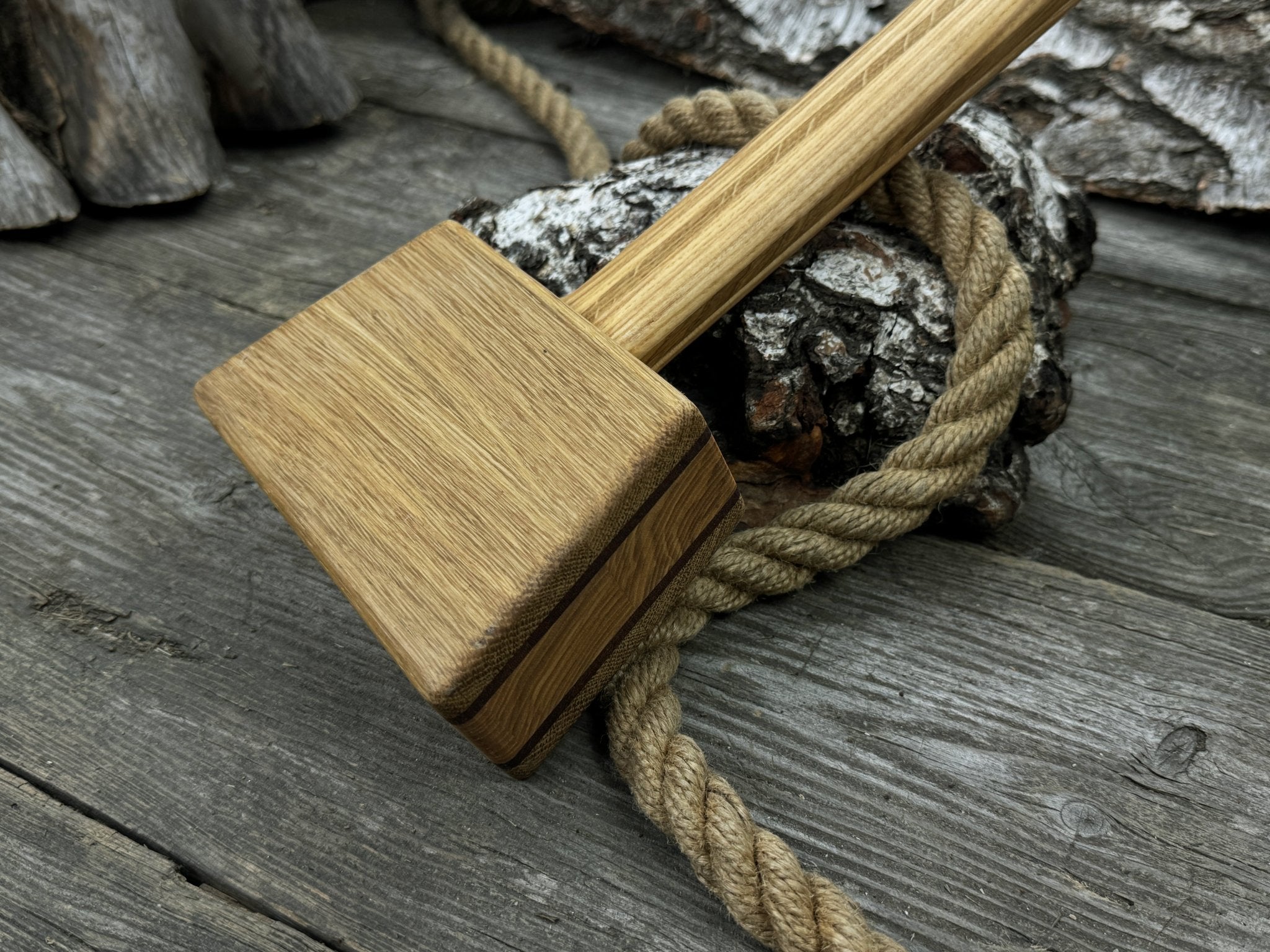 Quiet 23 oz Wooden Mallet (Mallet Tool) - Randy's LLC