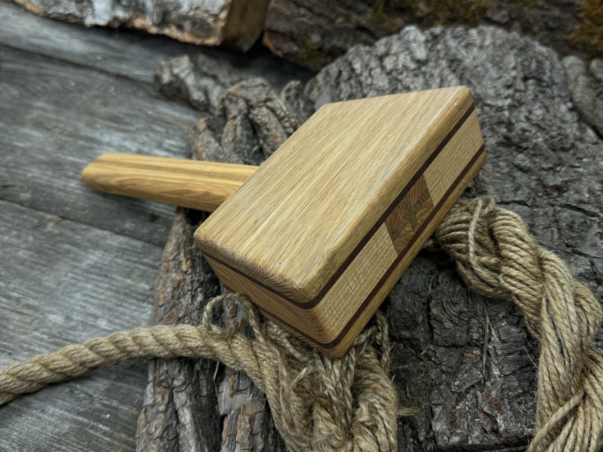 Quiet 23 oz Wooden Mallet (Mallet Tool) - Randy's LLC