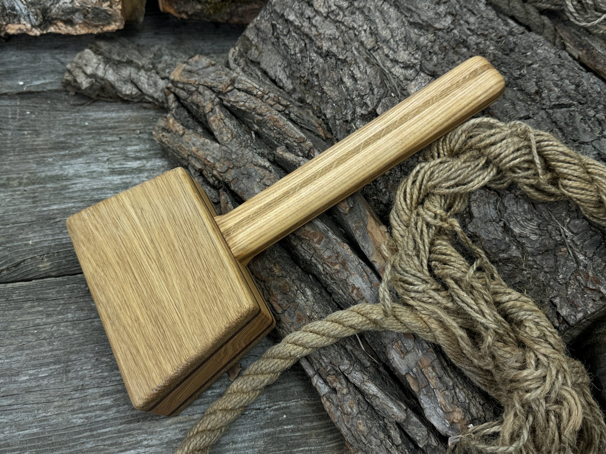 Quiet 23 oz Wooden Mallet (Mallet Tool) - Randy's LLC