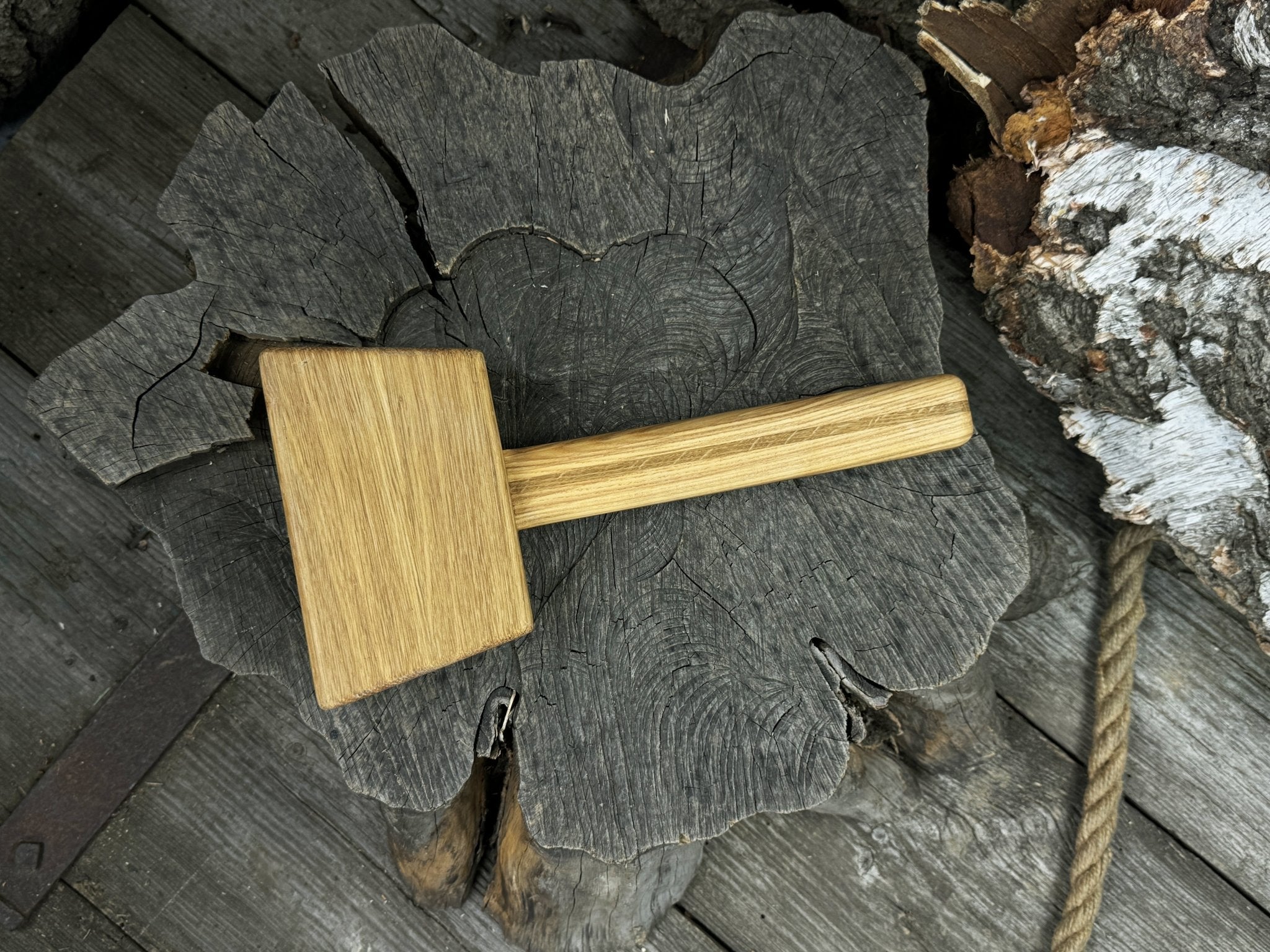 Quiet 23 oz Wooden Mallet (Mallet Tool) - Randy's LLC