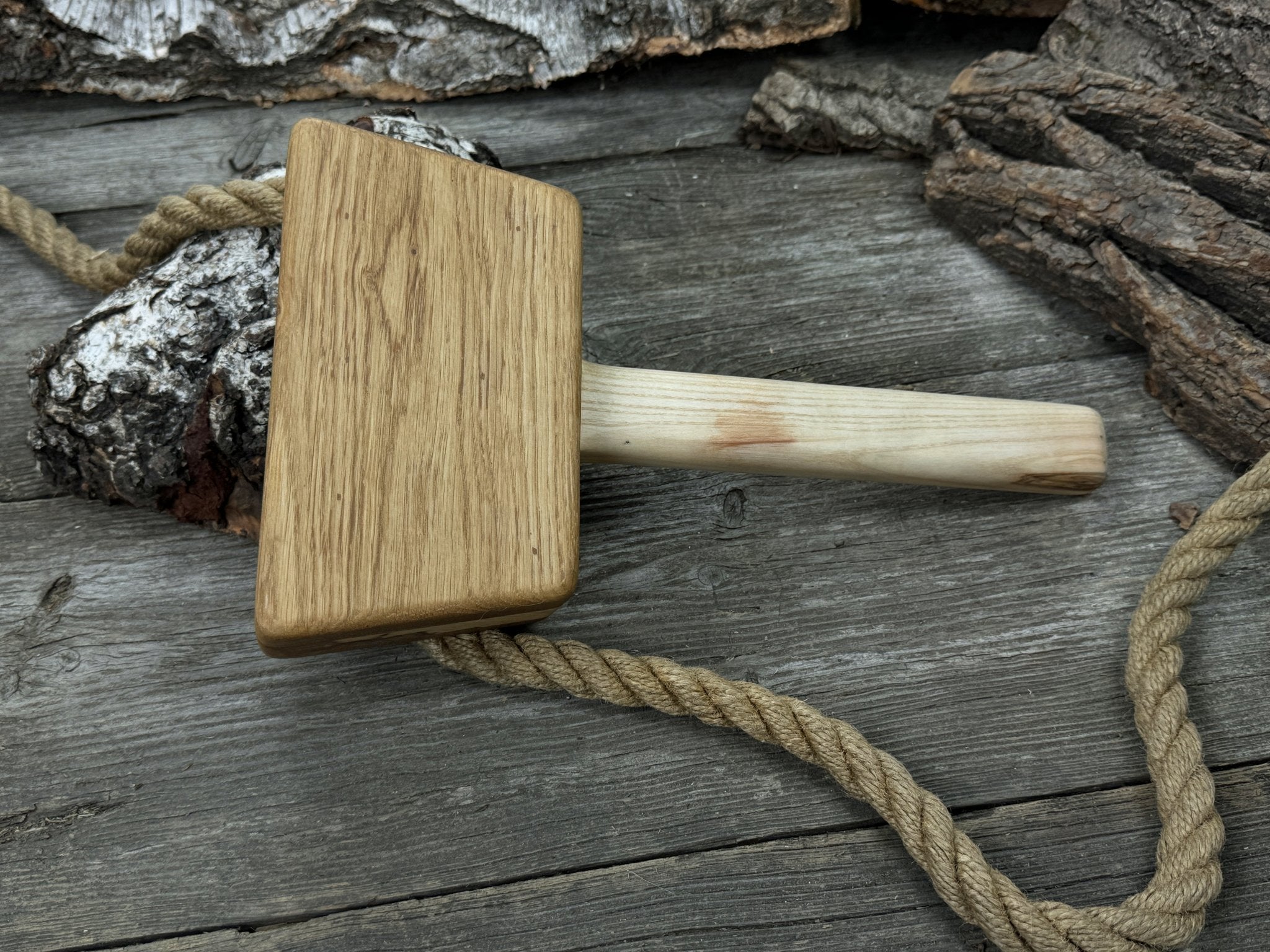 Quiet 35 oz Wooden Mallet (Mallet Tool) - Randy's LLC