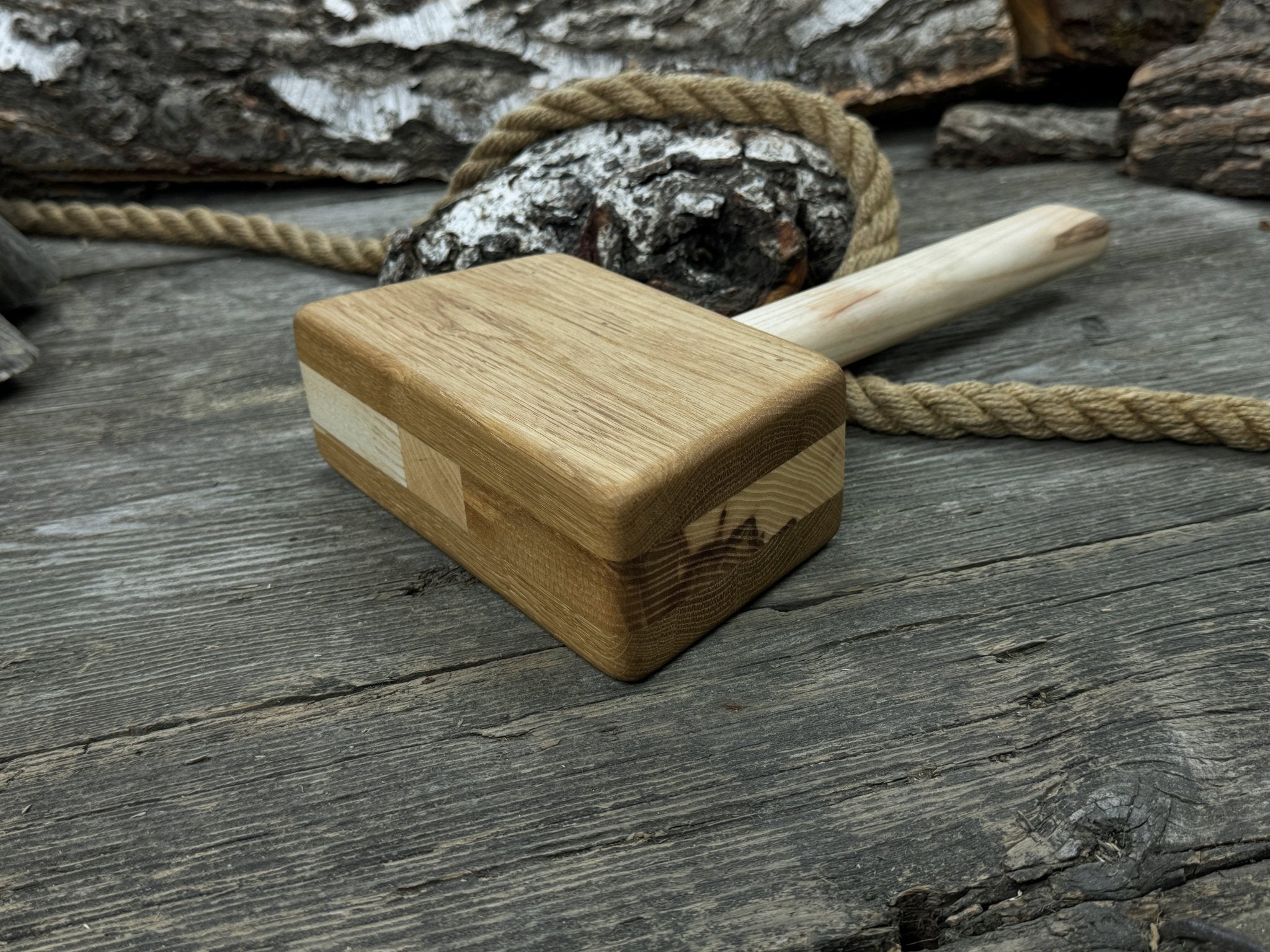 Quiet 35 oz Wooden Mallet (Mallet Tool) - Randy's LLC